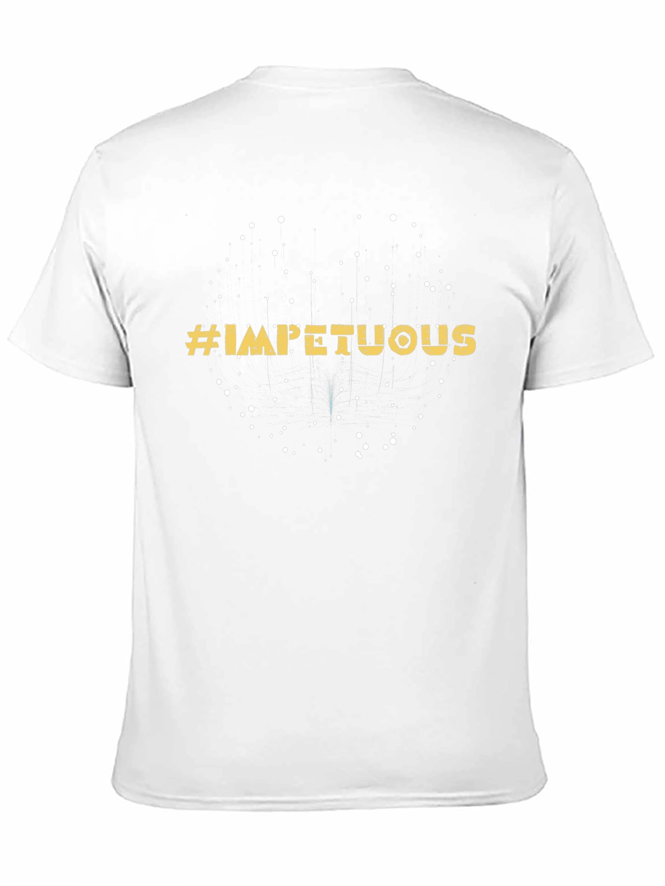 Impetuous Starry T-Shirt - Casual Black Tee