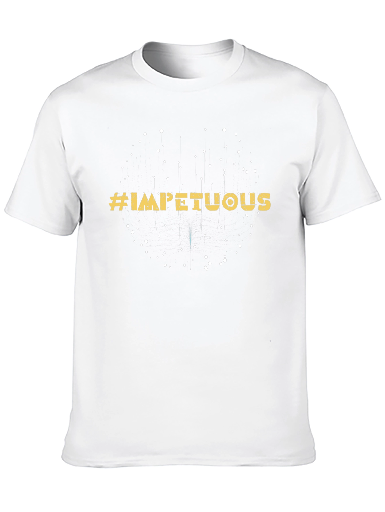 Impetuous Starry T-Shirt - Casual Black Tee