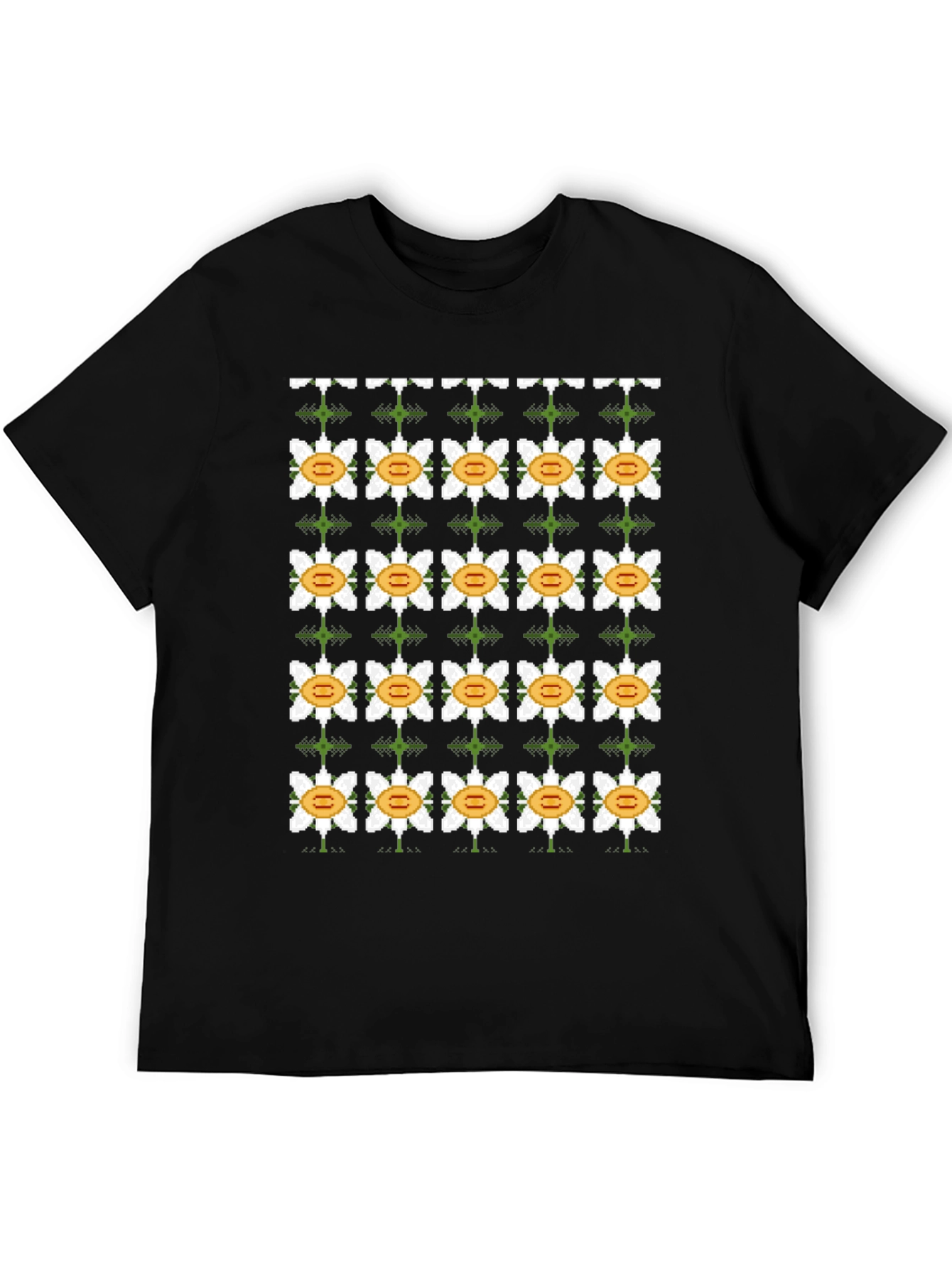 Pixel Flower Power Tee