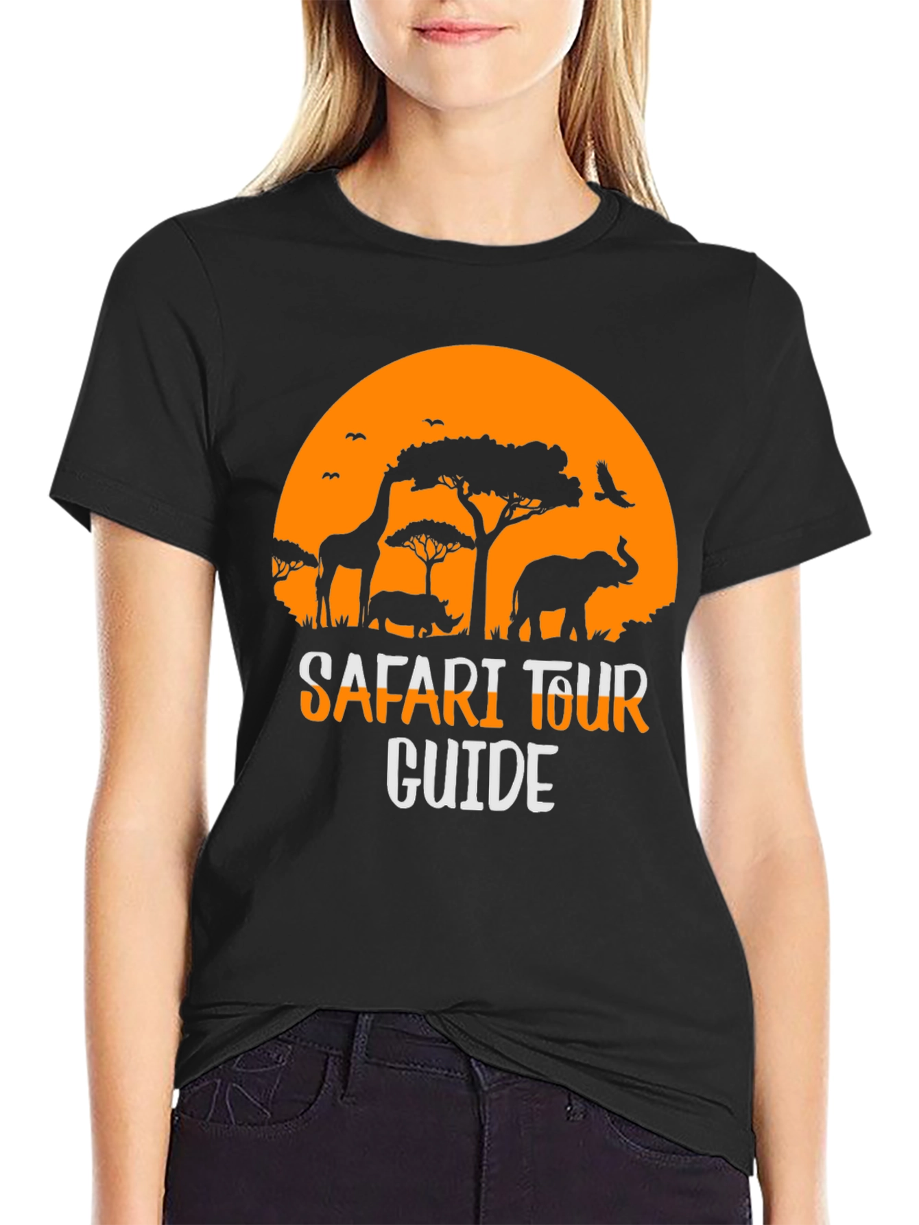 Safari Tour Guide T-Shirt - Wildlife Adventure Tee