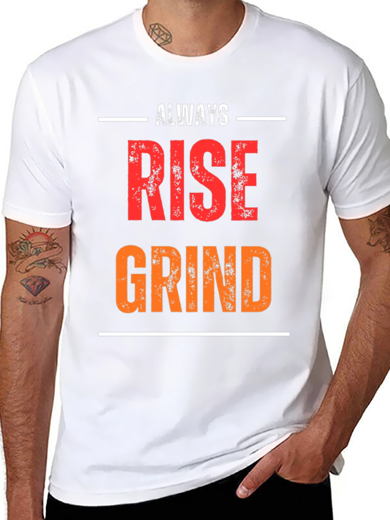 Always Rise Grind Graphic Print Tee