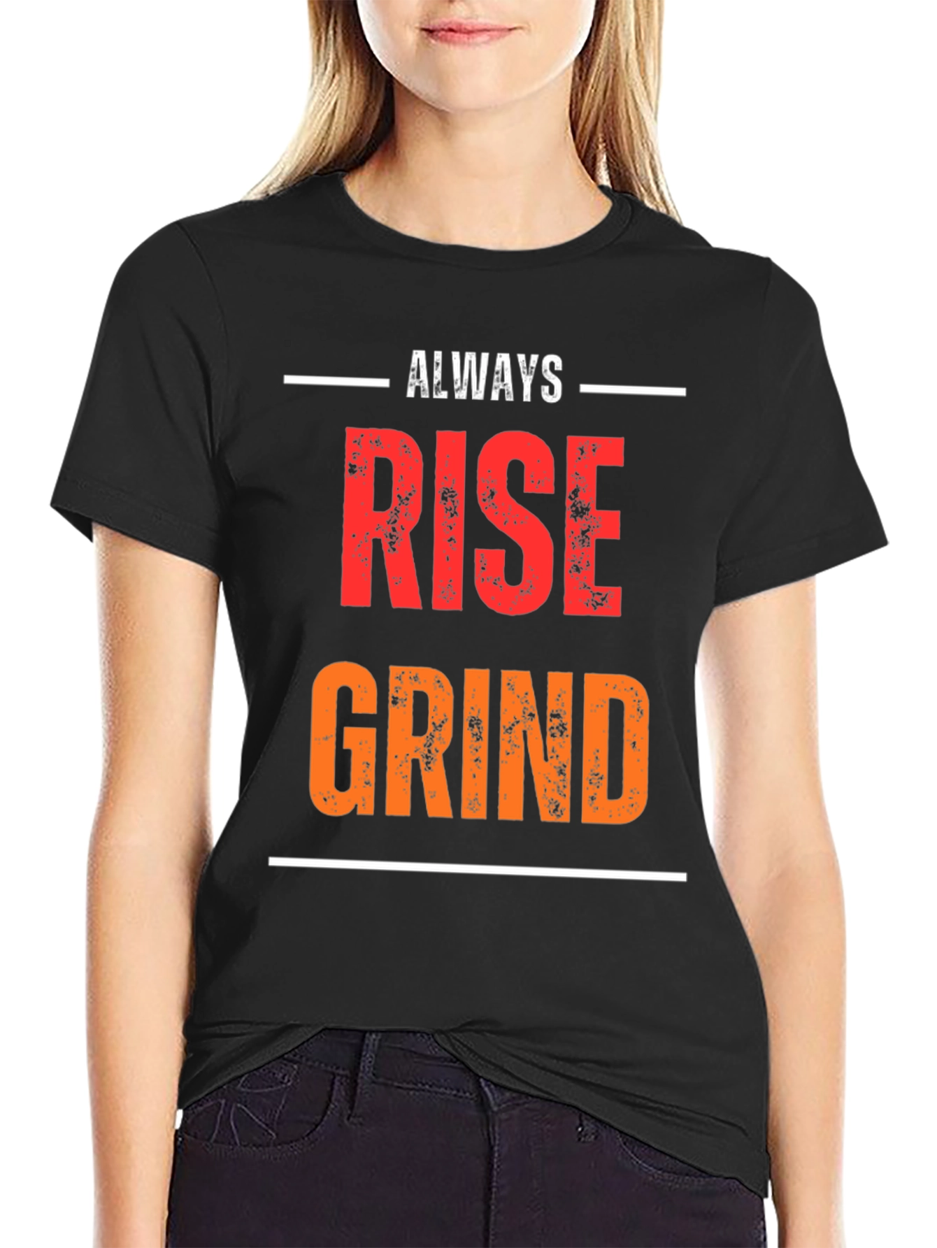 Always Rise Grind Graphic Print Tee