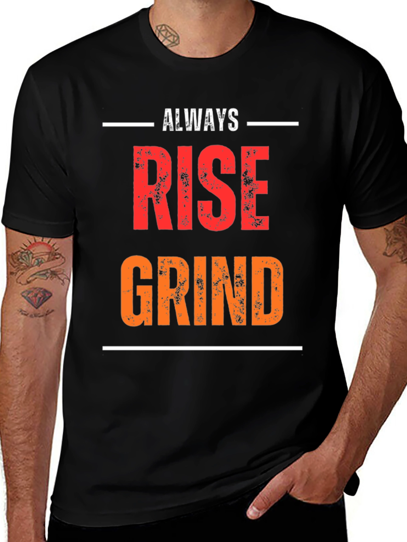 Always Rise Grind Graphic Print Tee