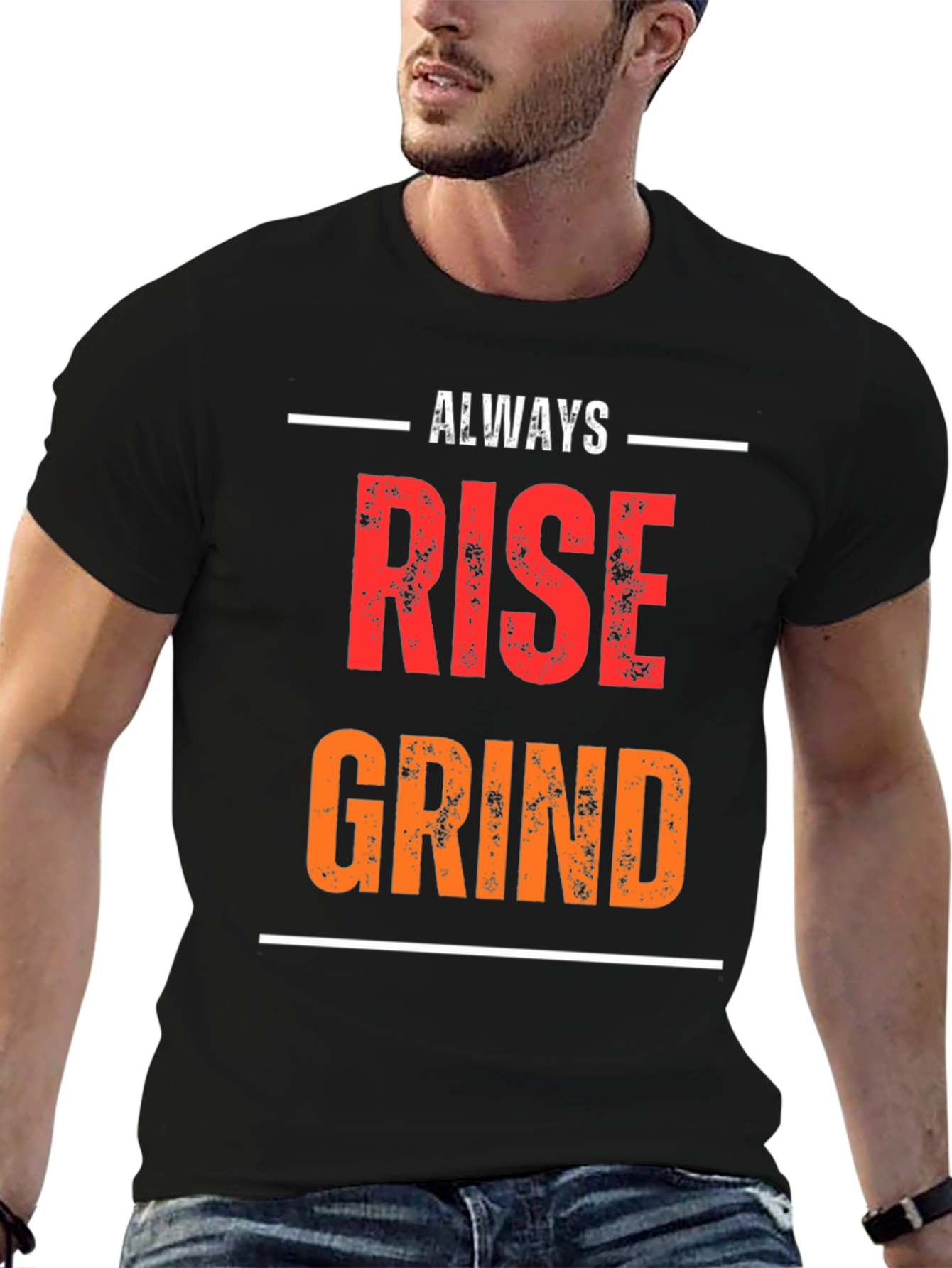 Always Rise Grind Graphic Print Tee