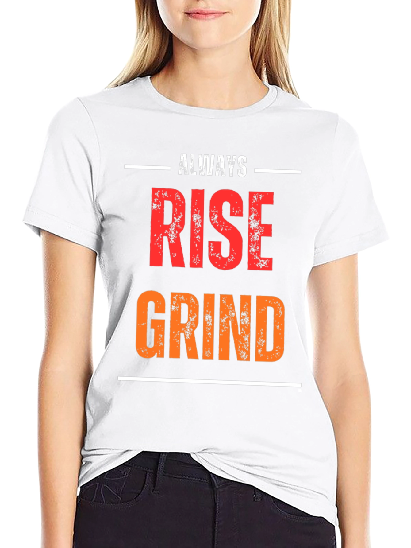 Always Rise Grind Graphic Print Tee