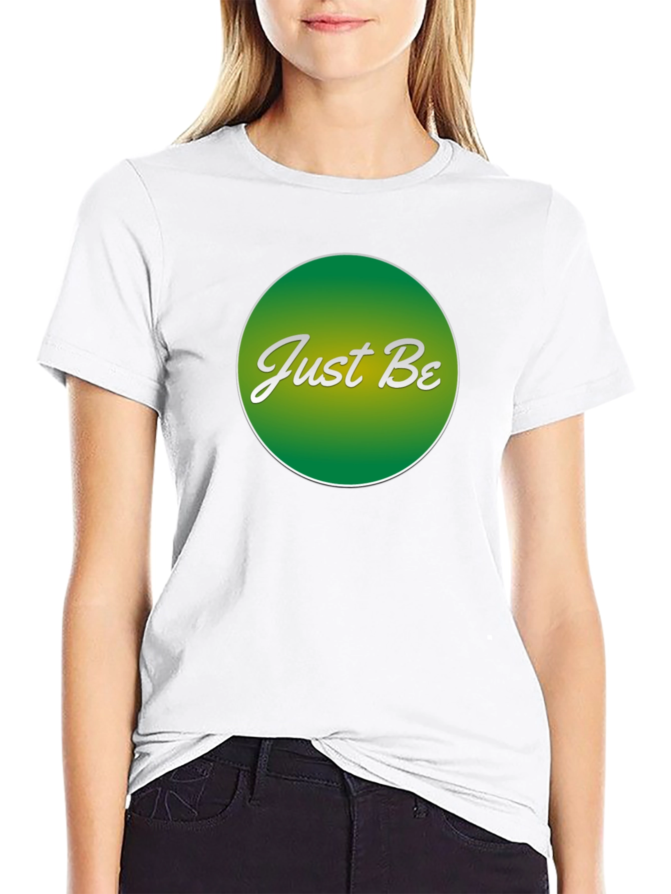 Just Be Graphic T-Shirt - Black