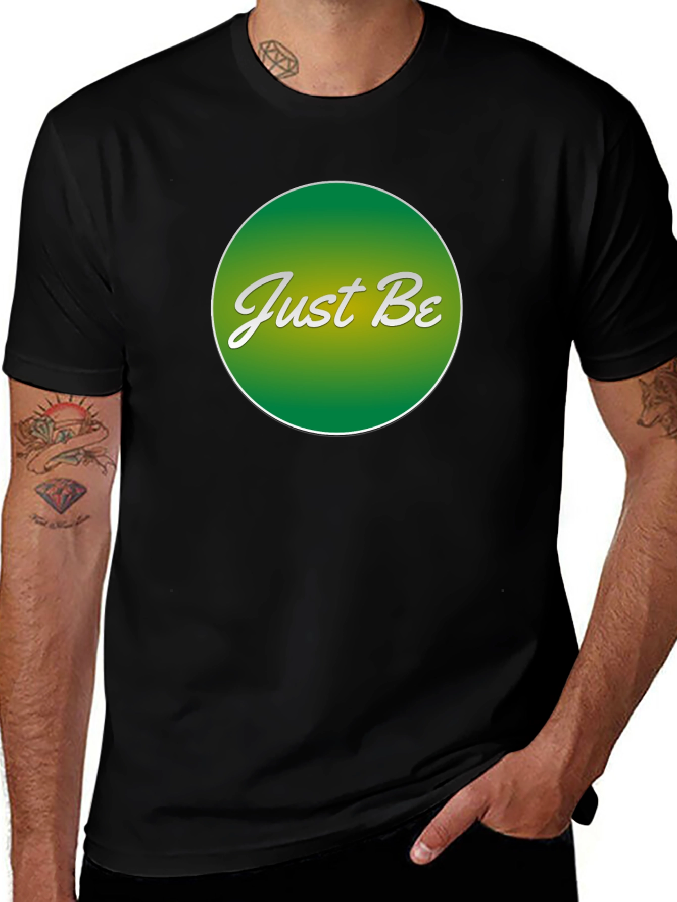 Just Be Graphic T-Shirt - Black