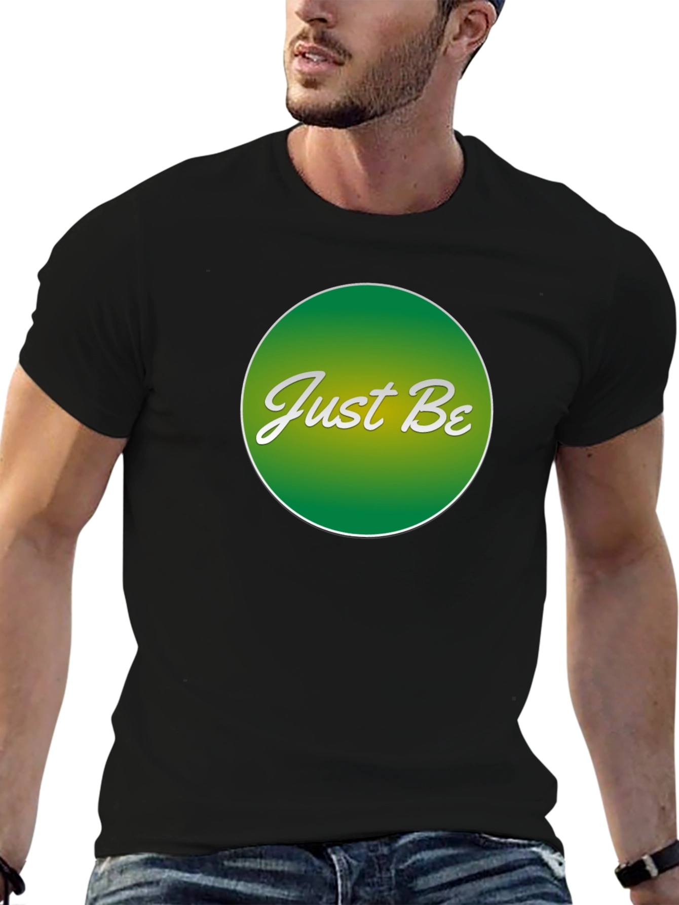 Just Be Graphic T-Shirt - Black