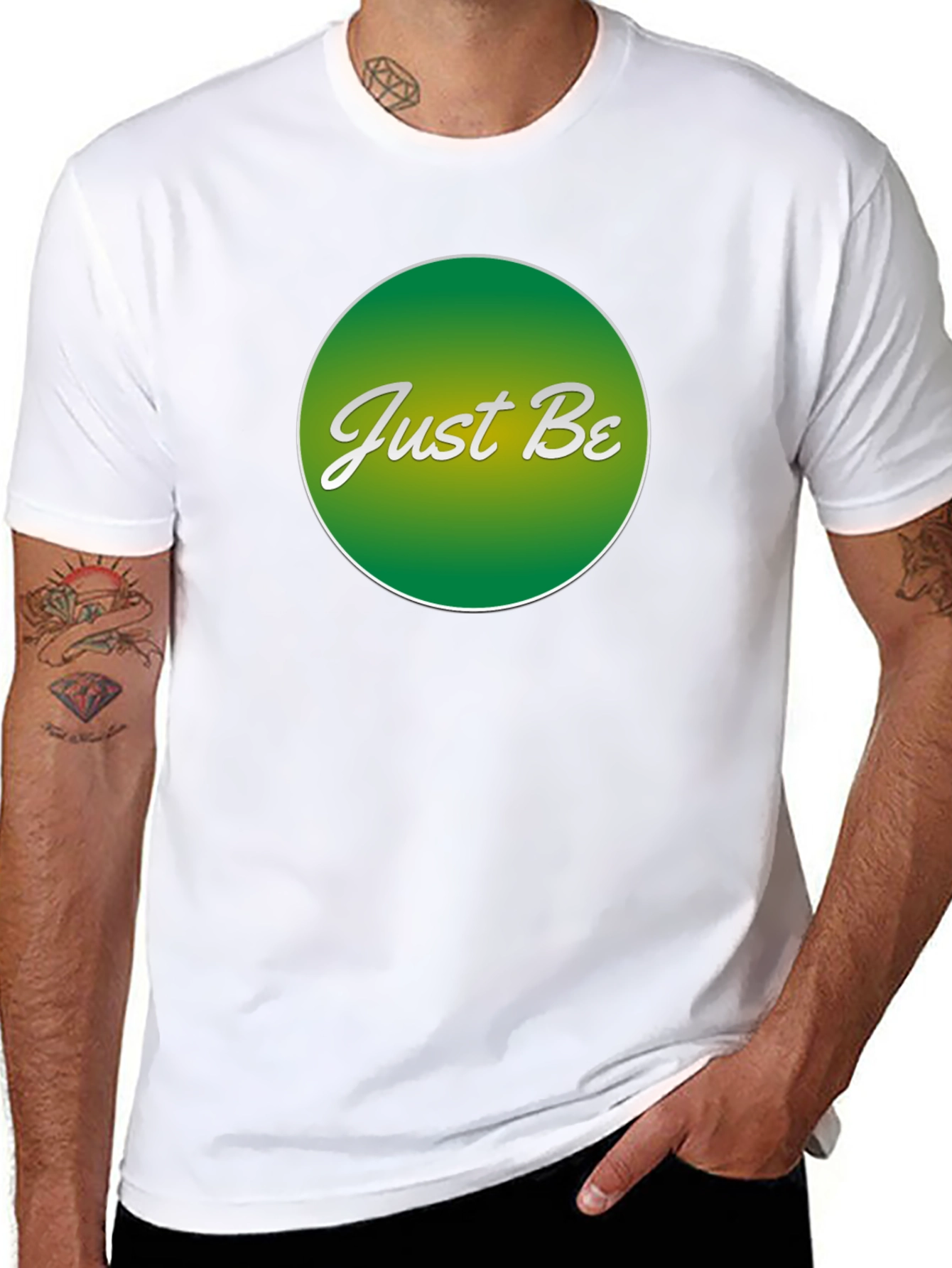 Just Be Graphic T-Shirt - Black