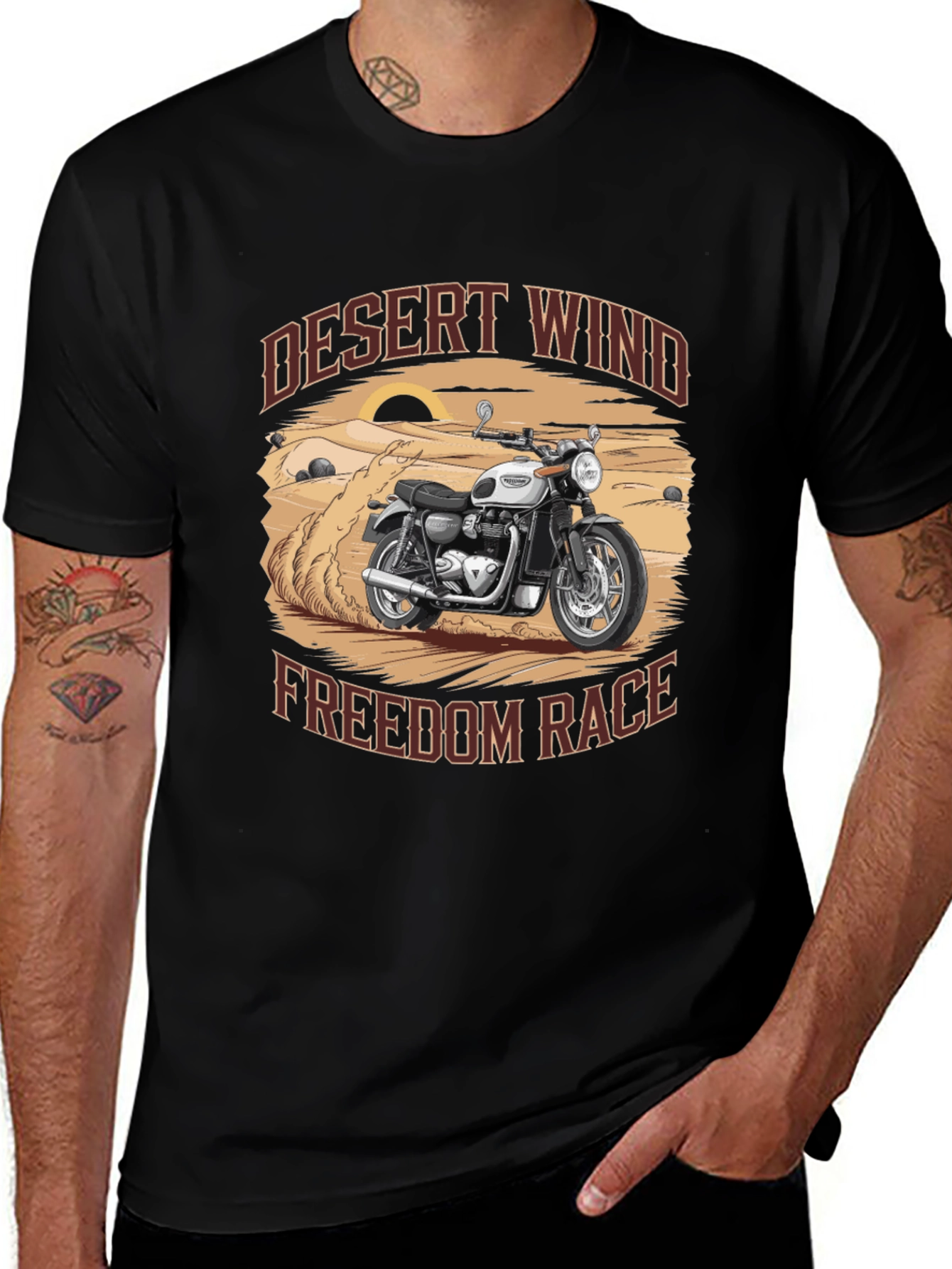 Desert Wind Freedom Race T-Shirt