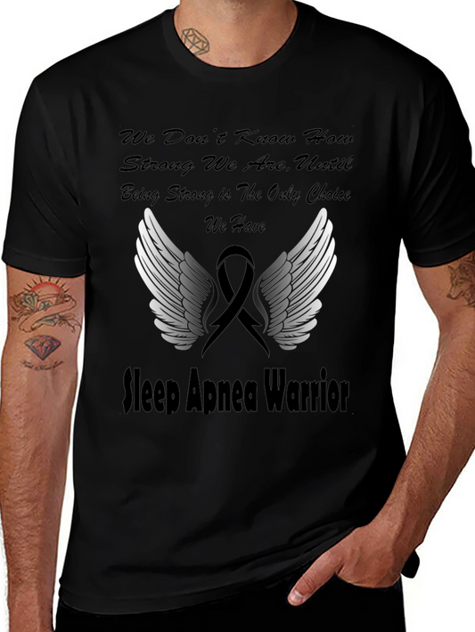 Sleep Apnea Warrior T-Shirt - Comfort and Strength