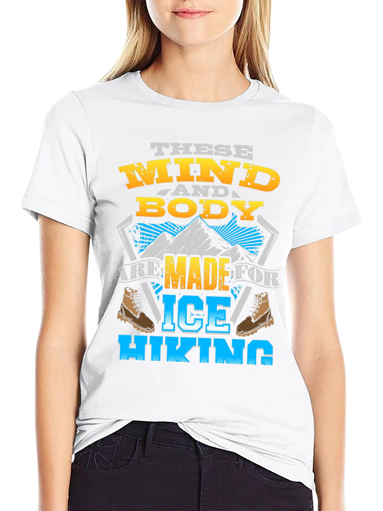Ice Hiking T-Shirt - Mind & Body Ready
