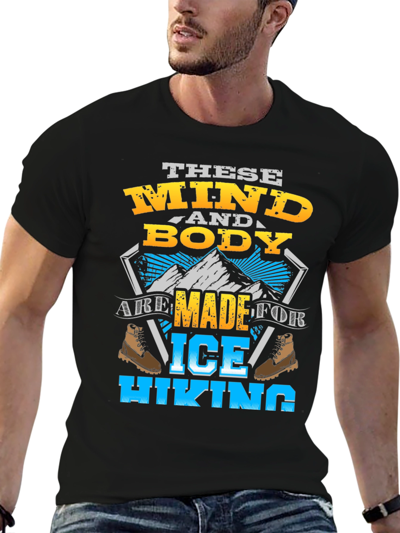 Ice Hiking T-Shirt - Mind & Body Ready