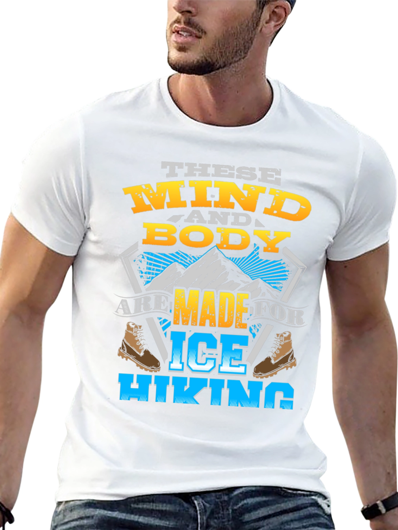 Ice Hiking T-Shirt - Mind & Body Ready