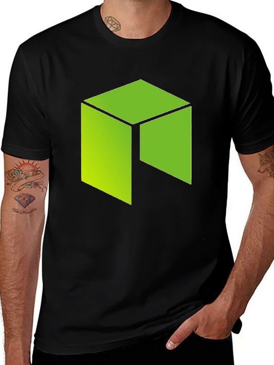 Geometric Graphic Tee - Modern Minimalist Design