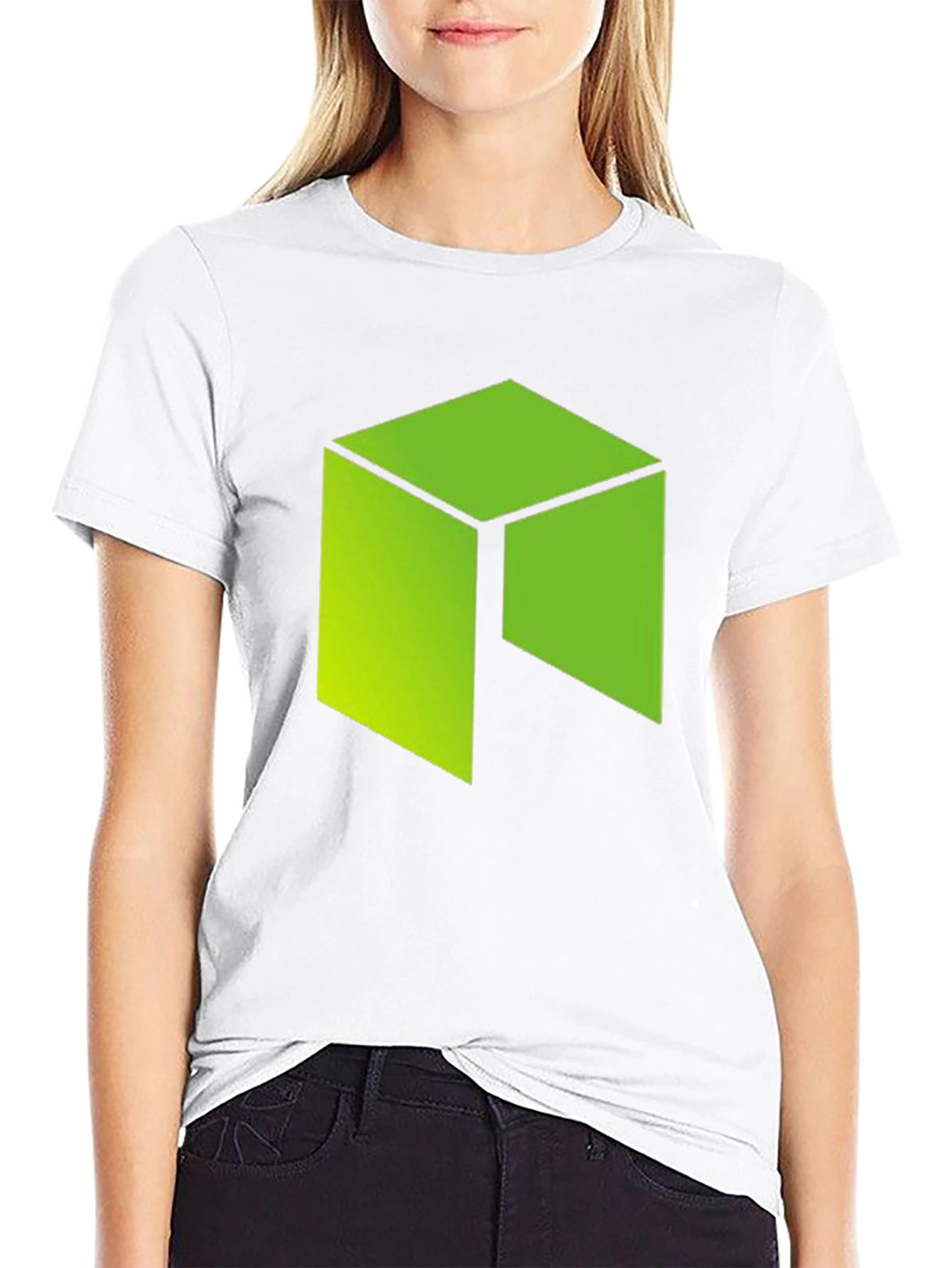 Geometric Graphic Tee - Modern Minimalist Design