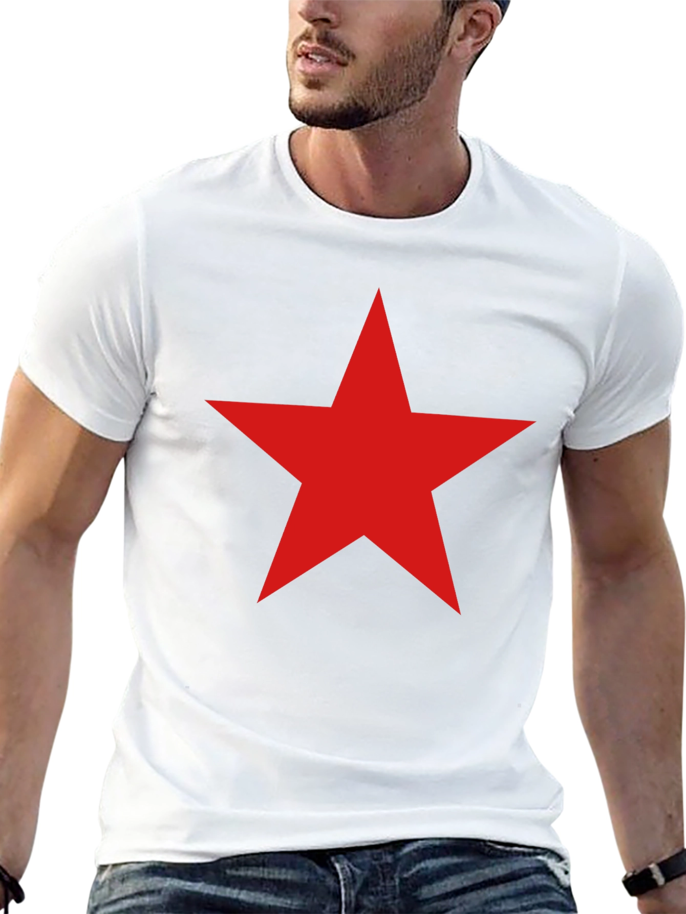 Red Star Graphic Tee - Classic Cool
