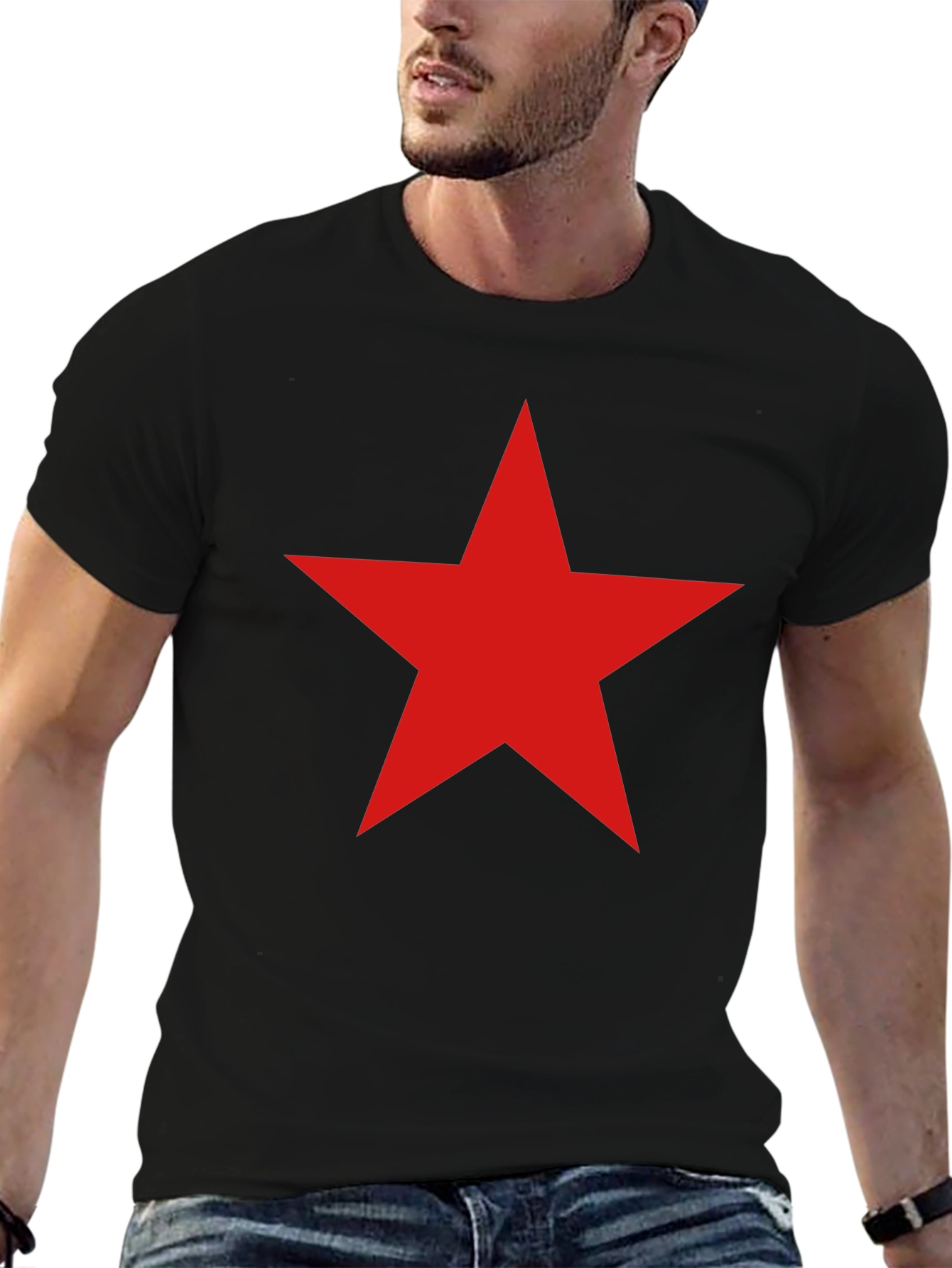 Red Star Graphic Tee - Classic Cool