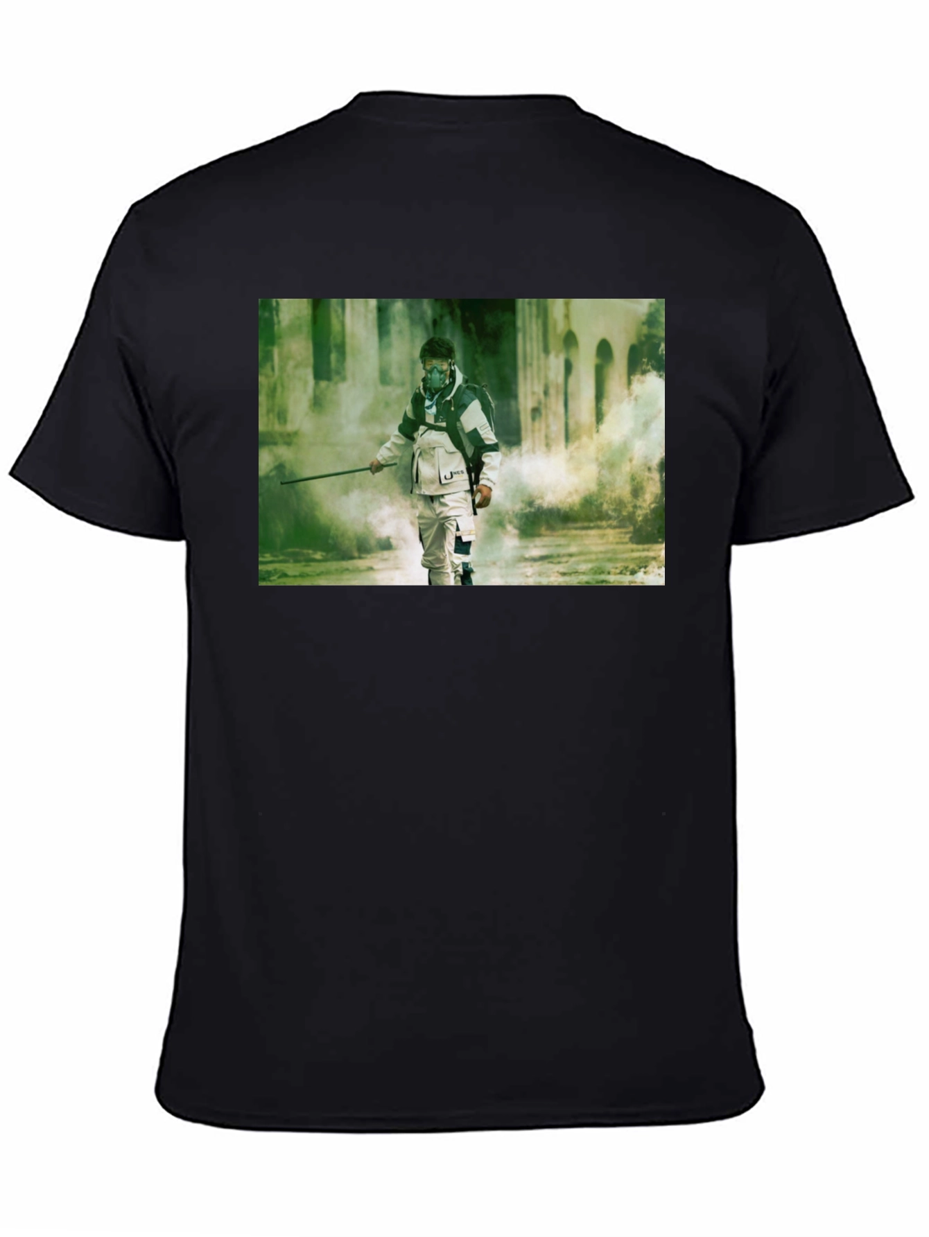 Urban Explorer Graphic Tee - Black