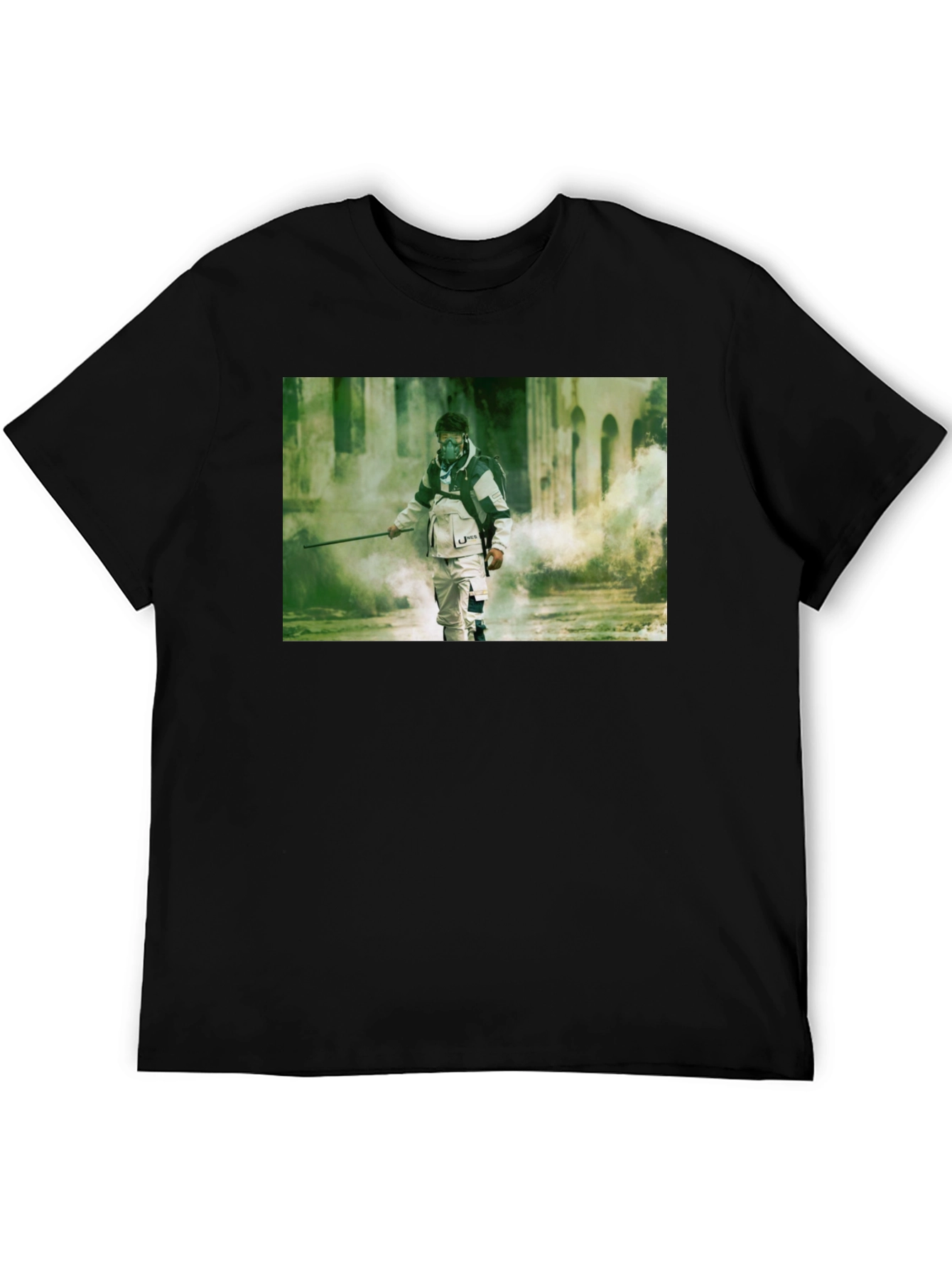 Urban Explorer Graphic Tee - Black