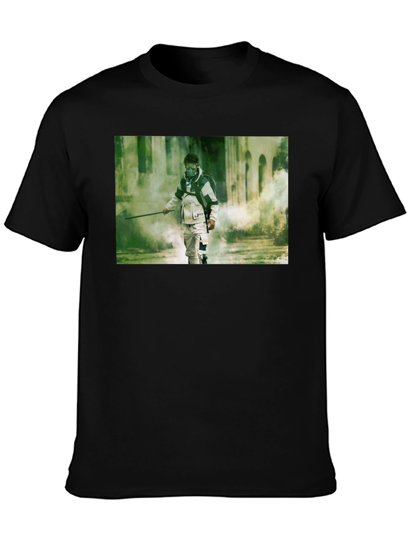 Urban Explorer Graphic Tee - Black
