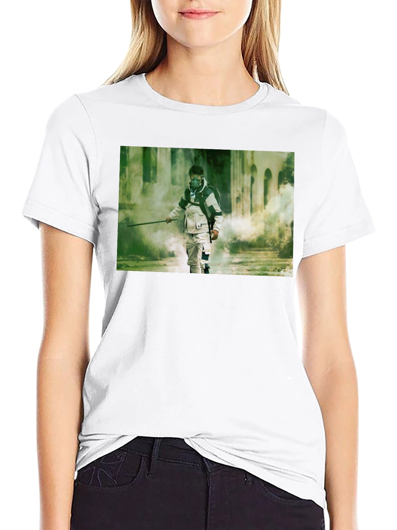 Urban Explorer Graphic Tee - Black