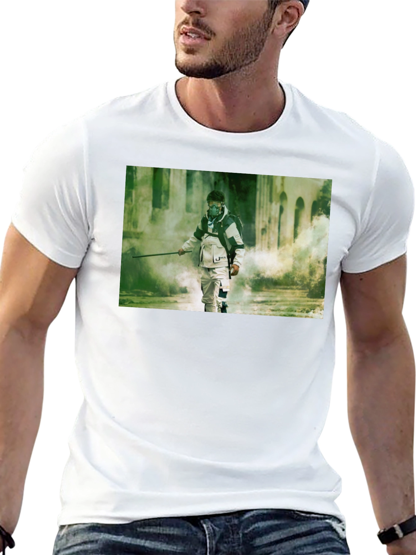 Urban Explorer Graphic Tee - Black