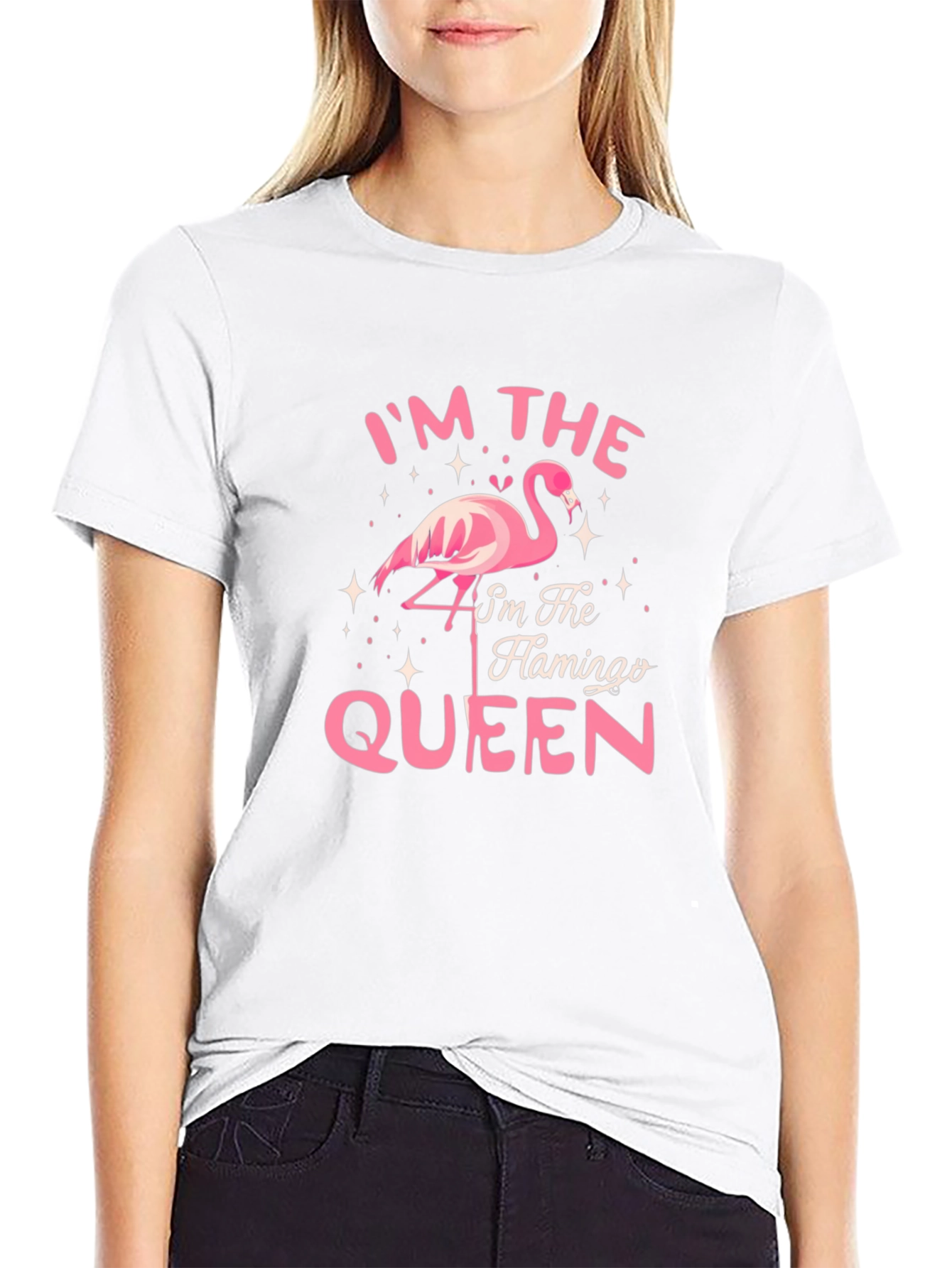 Im The Flamingo Queen T-Shirt