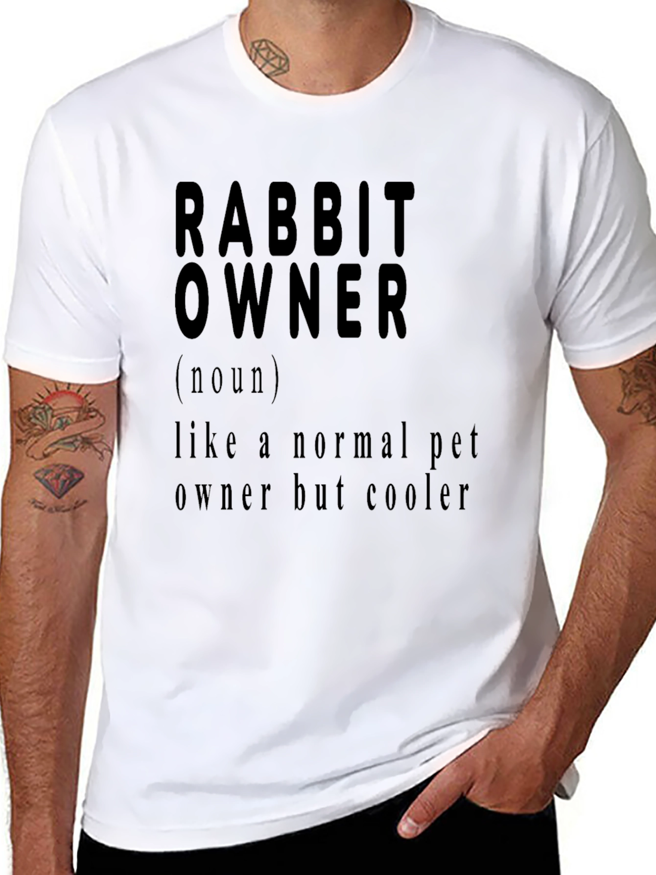 Rabbit Owner T-Shirt - Funny Pet Owner Definition