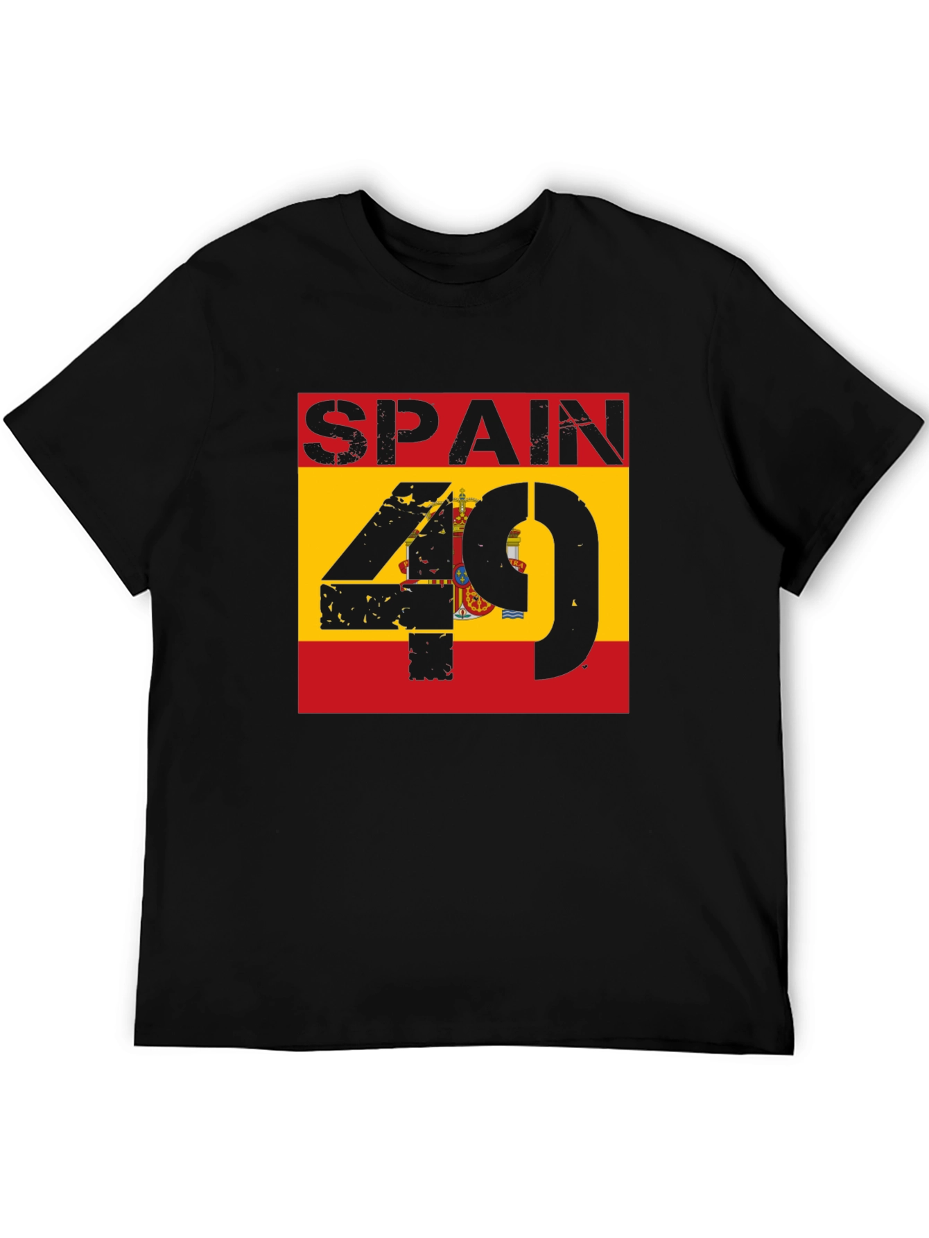 Spain Flag 49 Graphic T-Shirt