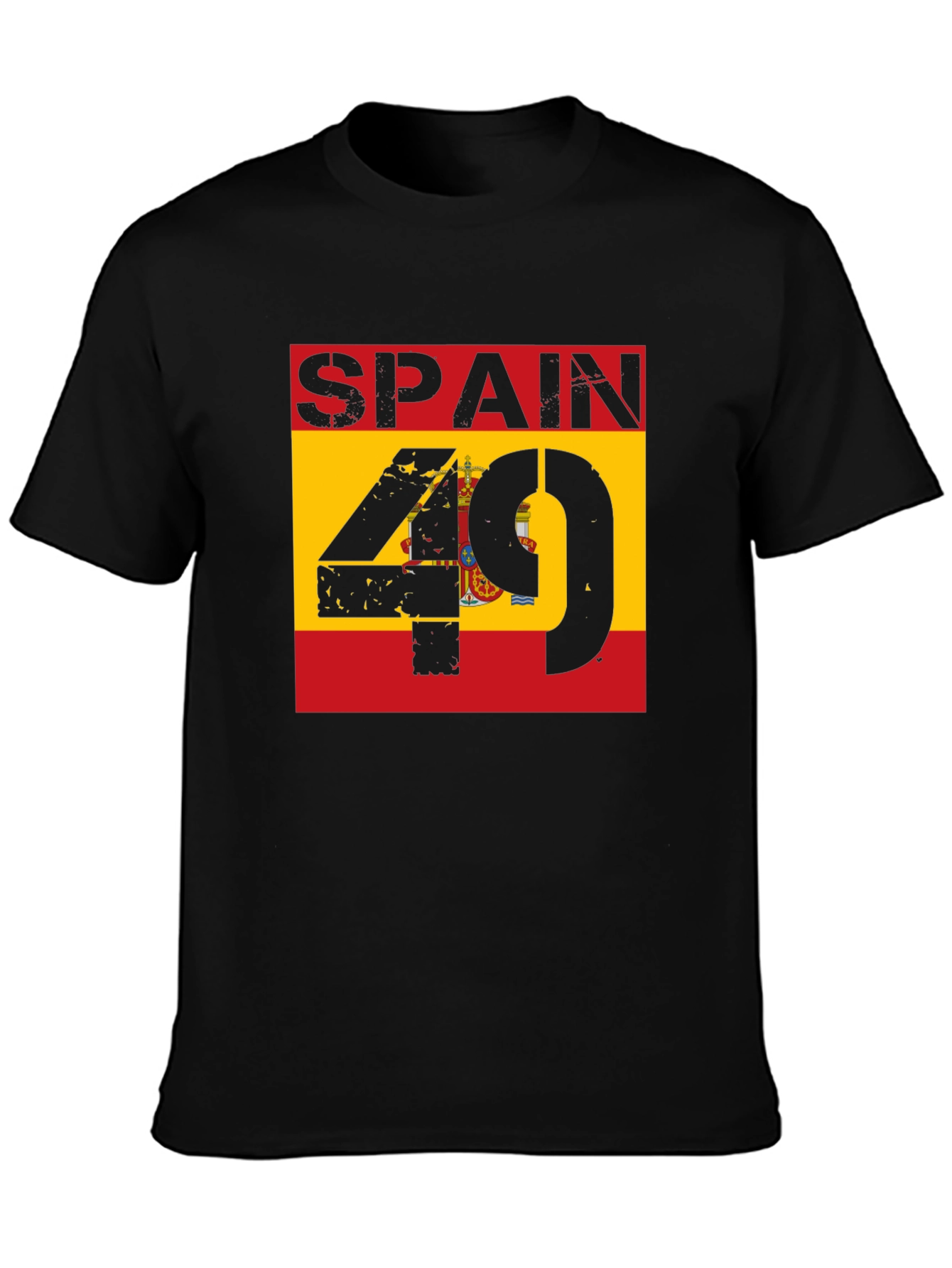 Spain Flag 49 Graphic T-Shirt
