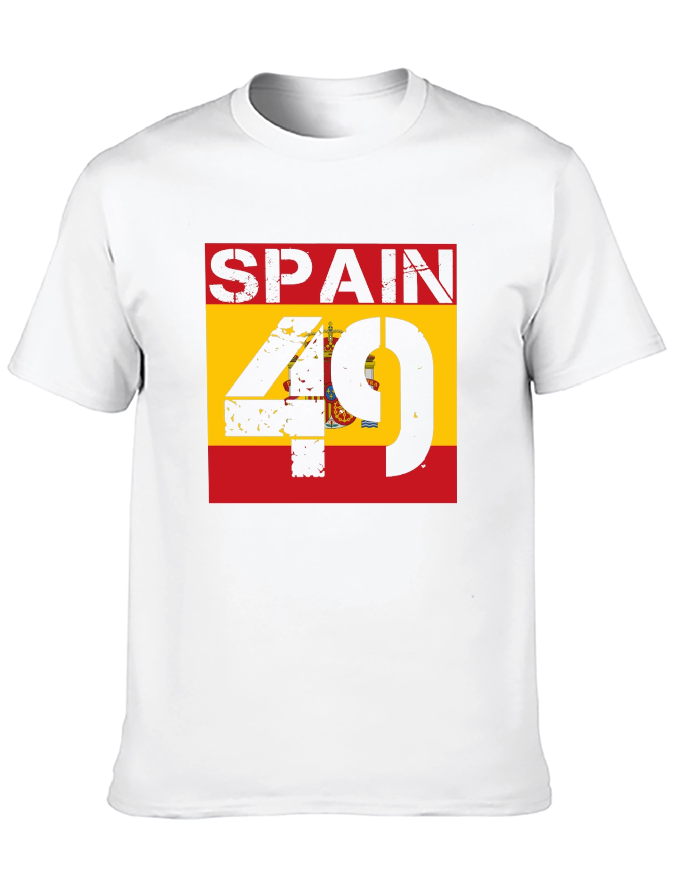 Spain Flag 49 Graphic T-Shirt