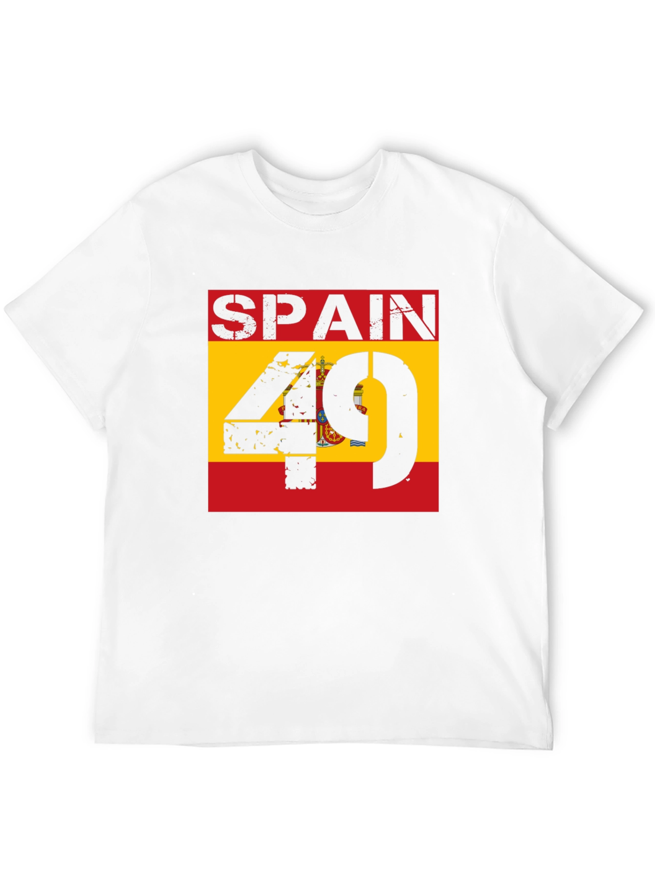 Spain Flag 49 Graphic T-Shirt