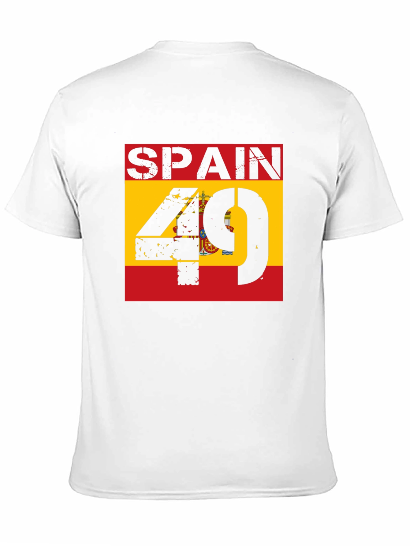 Spain Flag 49 Graphic T-Shirt