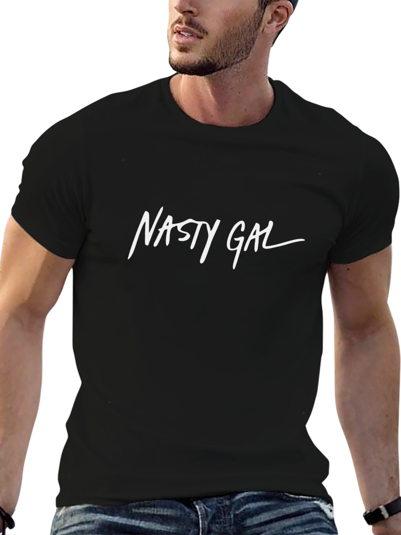 Nasty Gal Graphic T-Shirt - Black