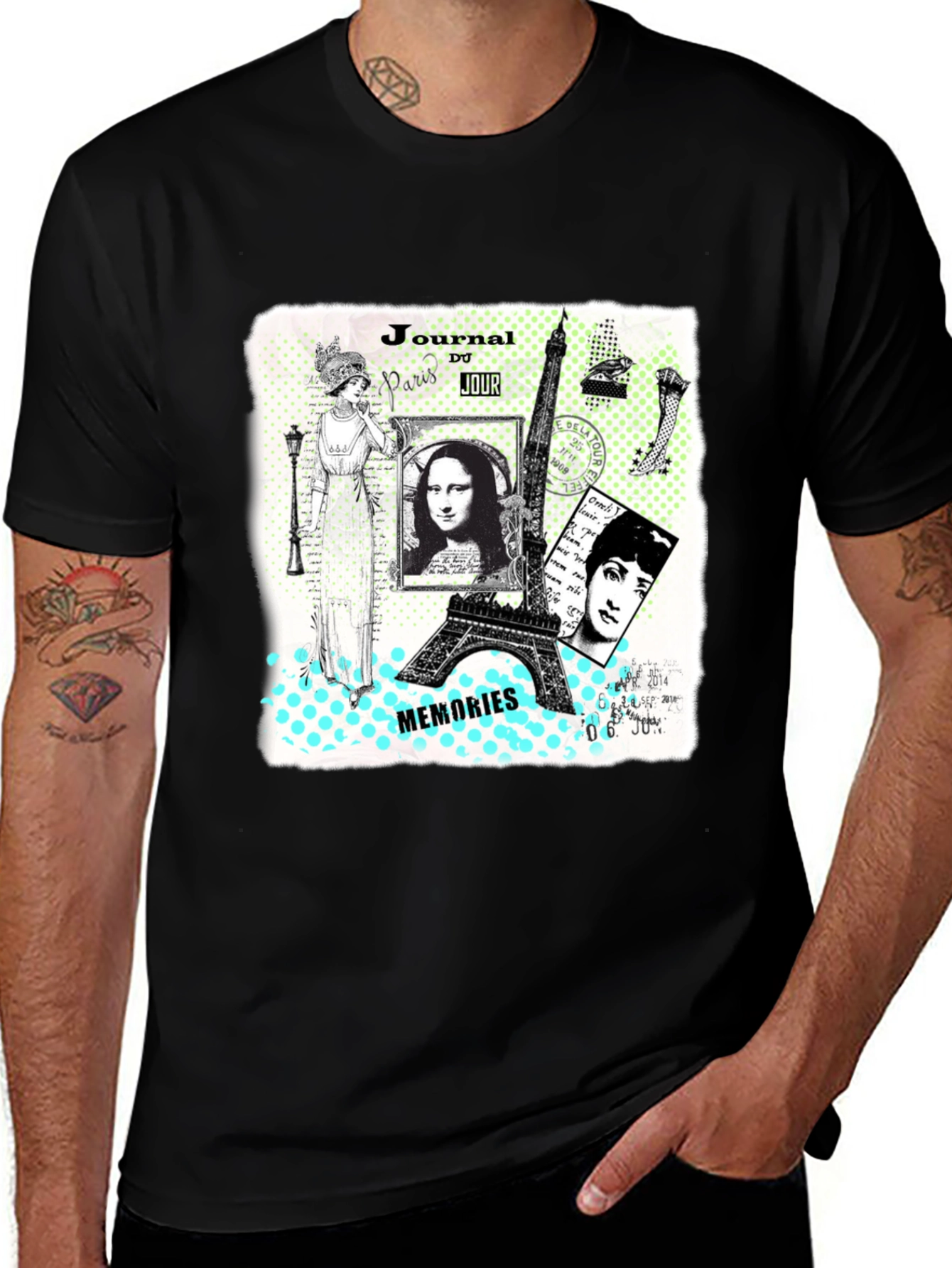 Paris Memories Graphic Tee