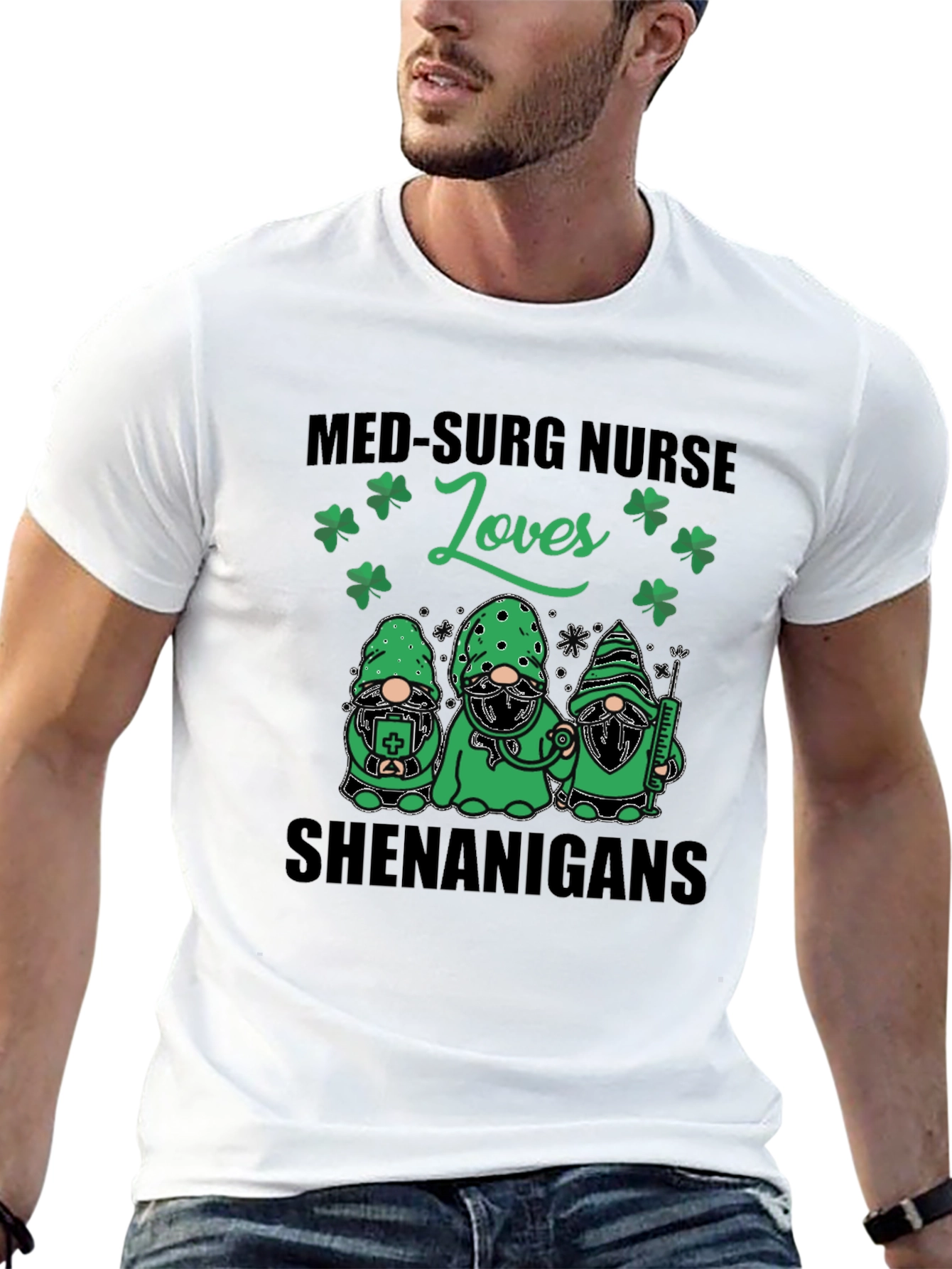 Med-Surg Nurse St. Patricks Day T-Shirt
