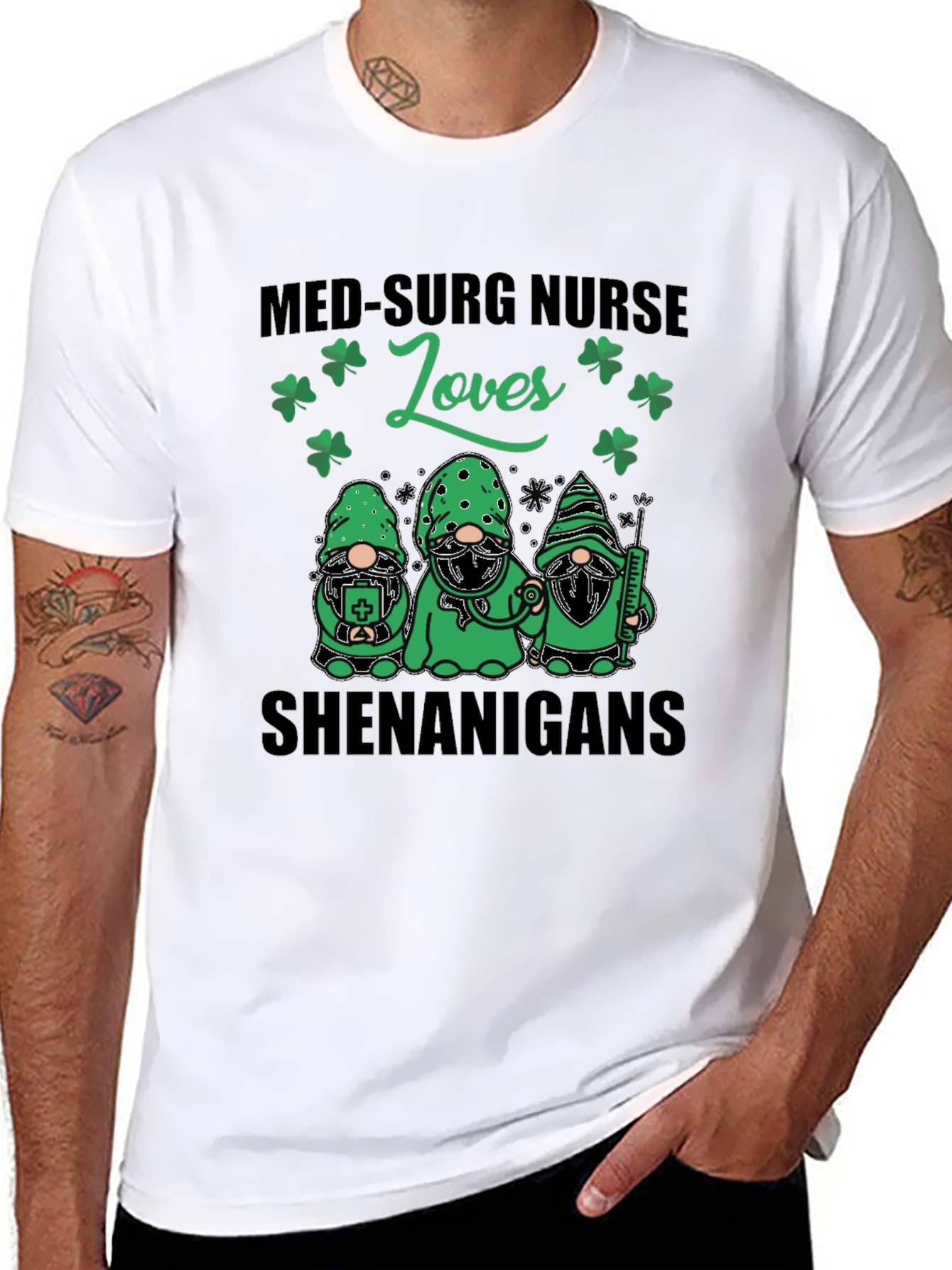 Med-Surg Nurse St. Patricks Day T-Shirt