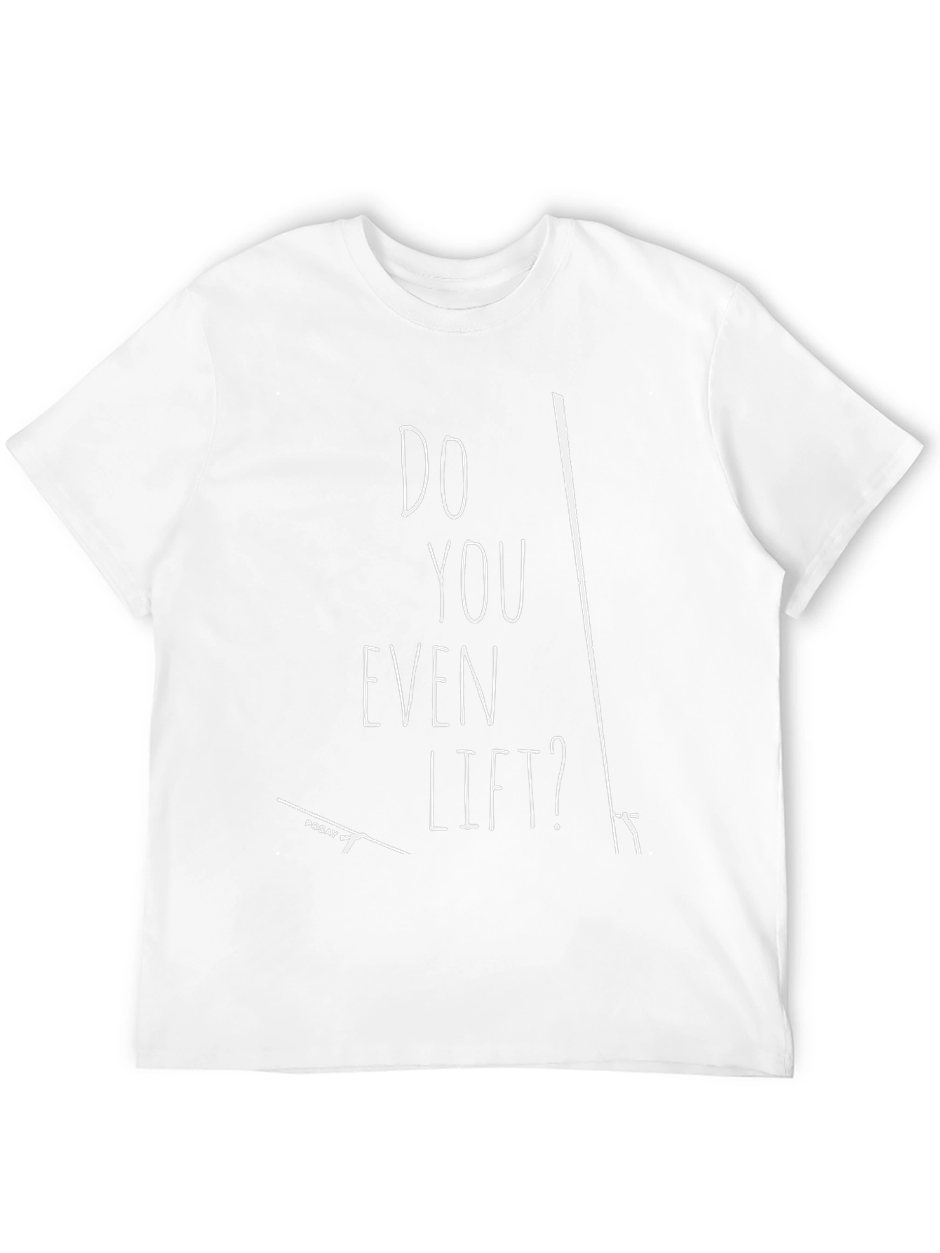 Do You Even Lift? Black Graphic T-Shirt