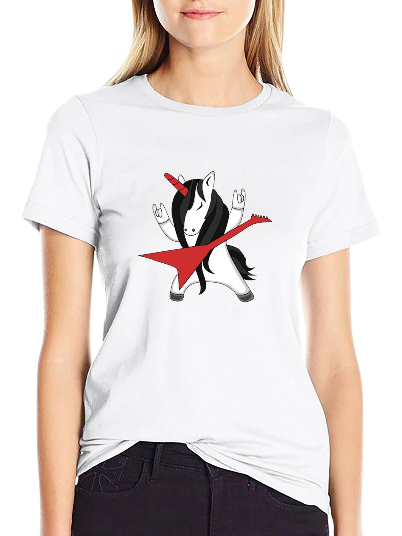 Rockin Unicorn Graphic Tee