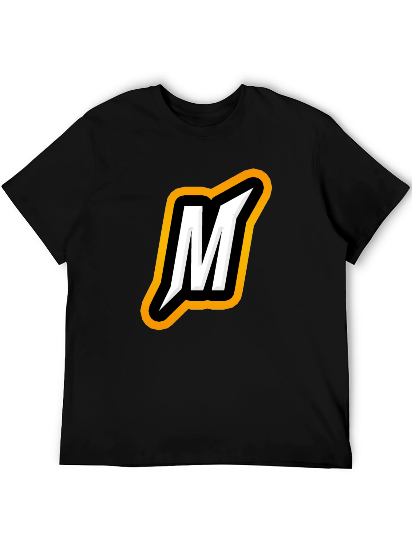 Bold M Logo Black T-Shirt