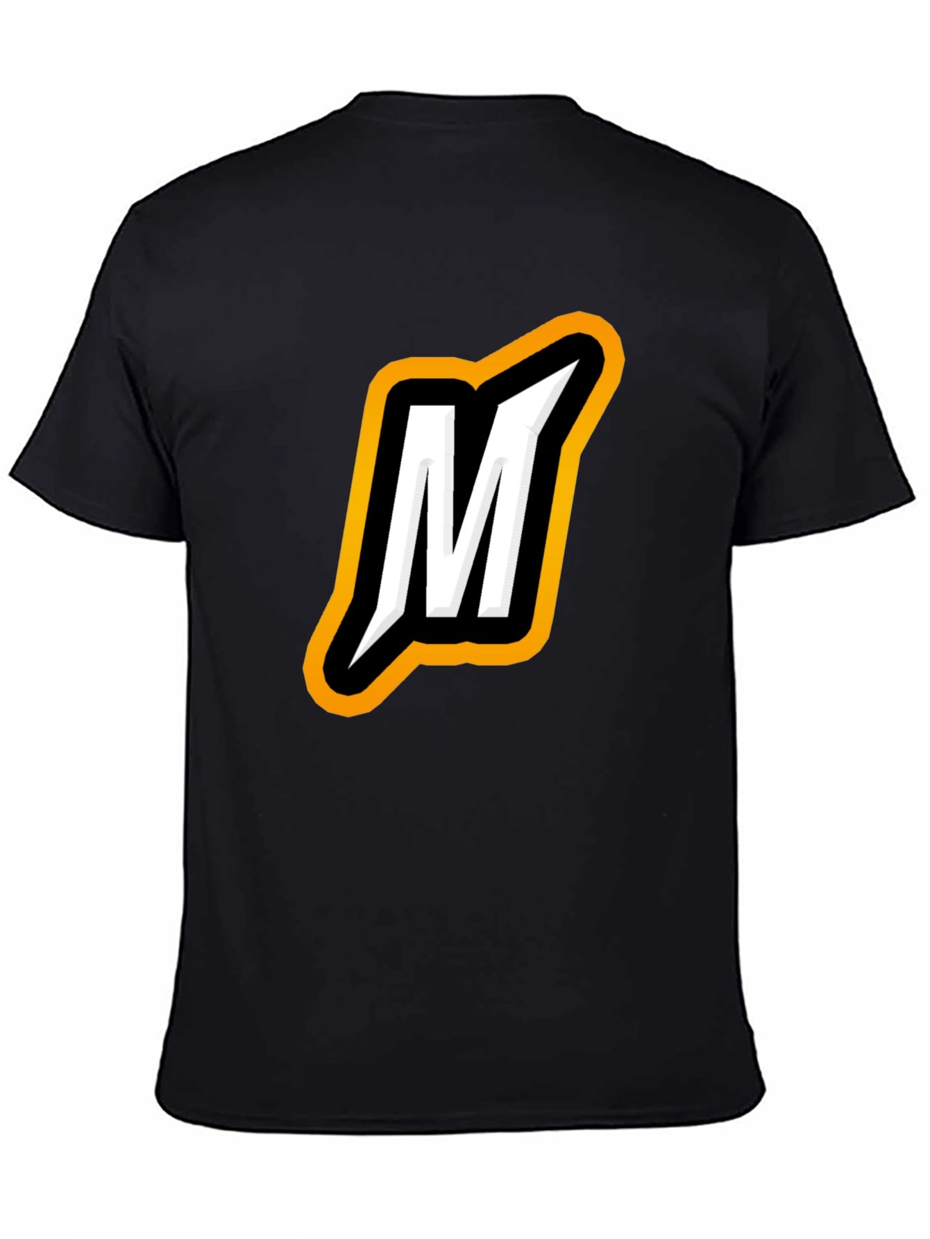 Bold M Logo Black T-Shirt