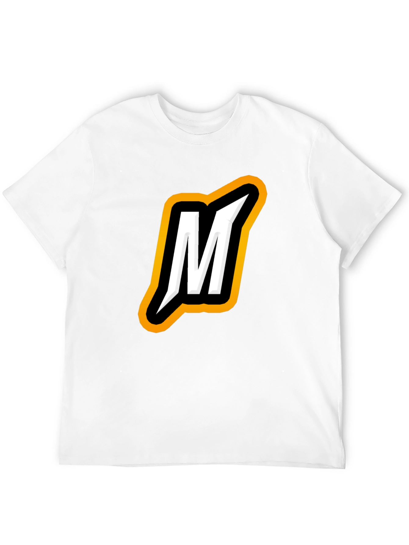 Bold M Logo Black T-Shirt