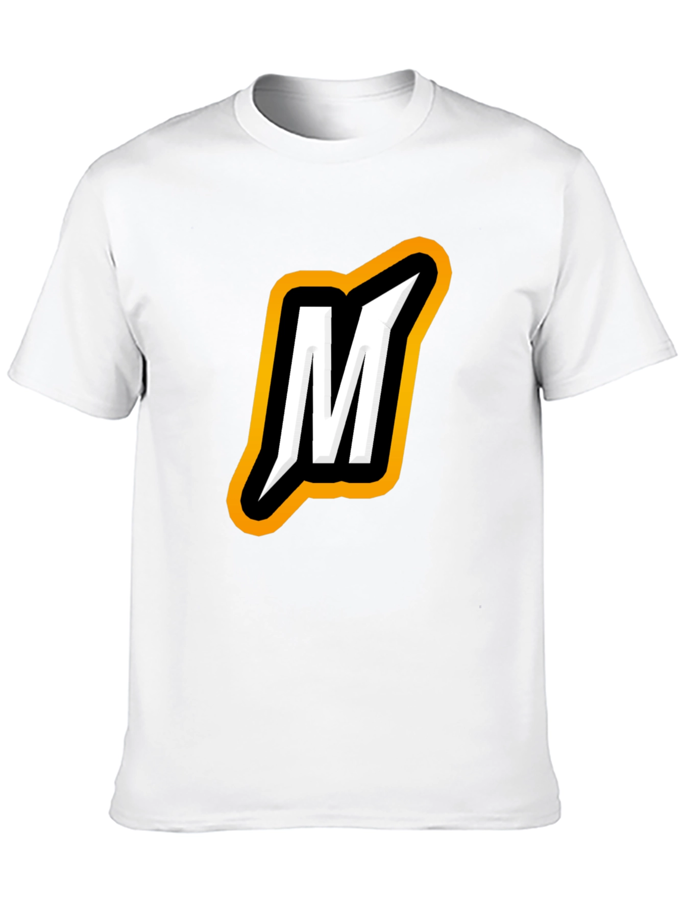 Bold M Logo Black T-Shirt
