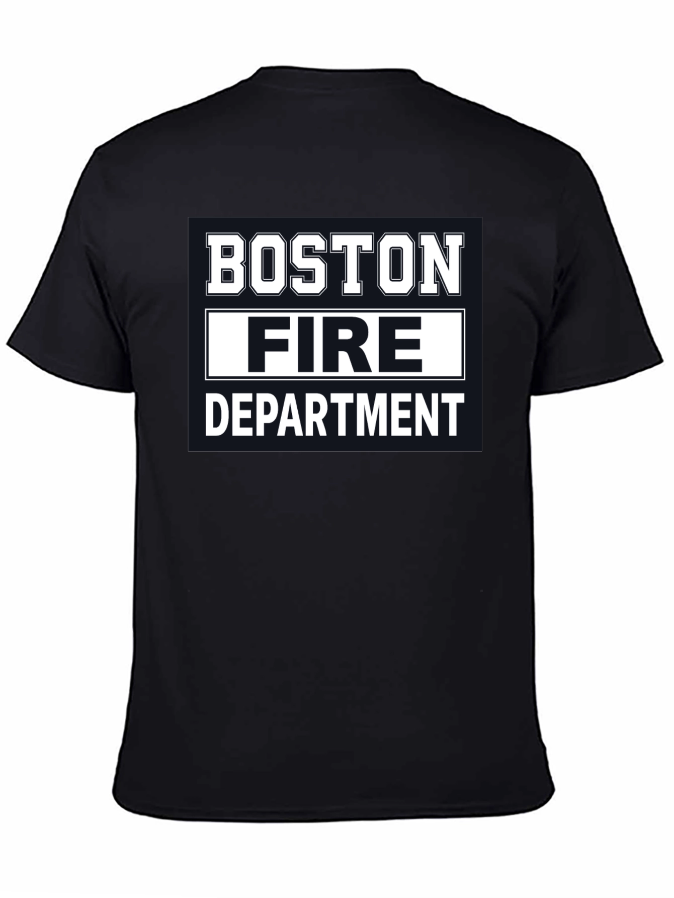 Boston Fire Department T-Shirt - Black