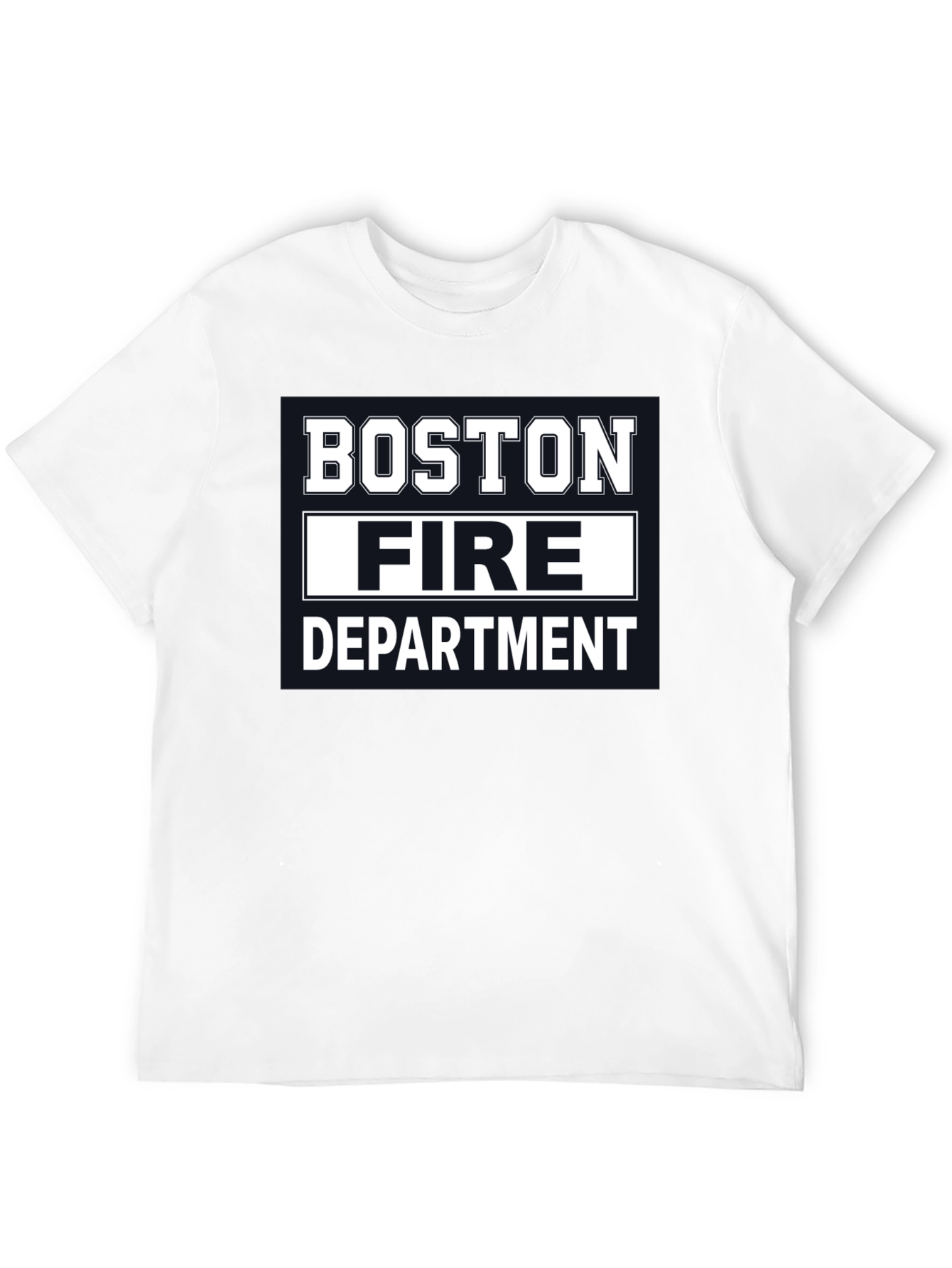 Boston Fire Department T-Shirt - Black