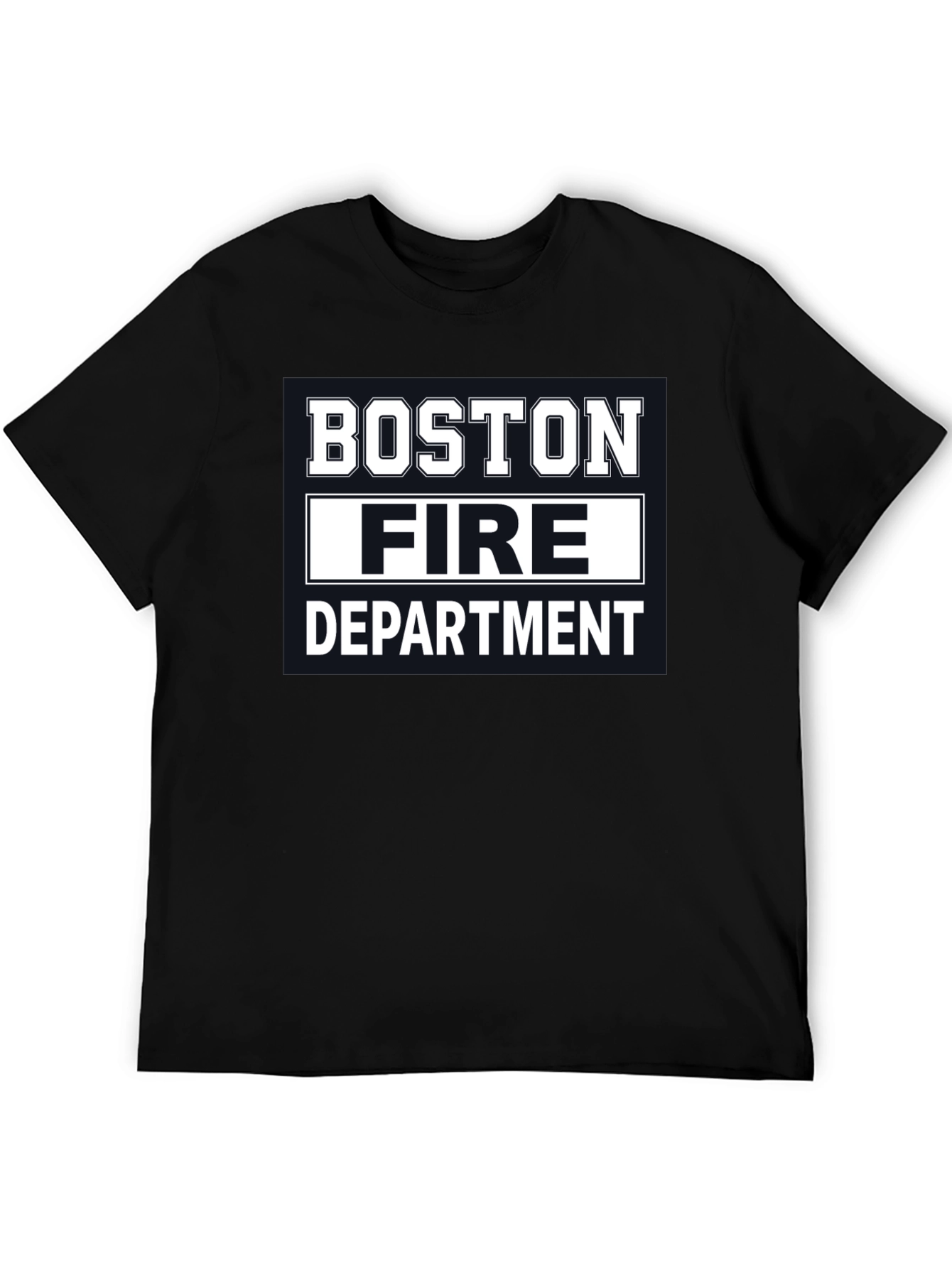 Boston Fire Department T-Shirt - Black