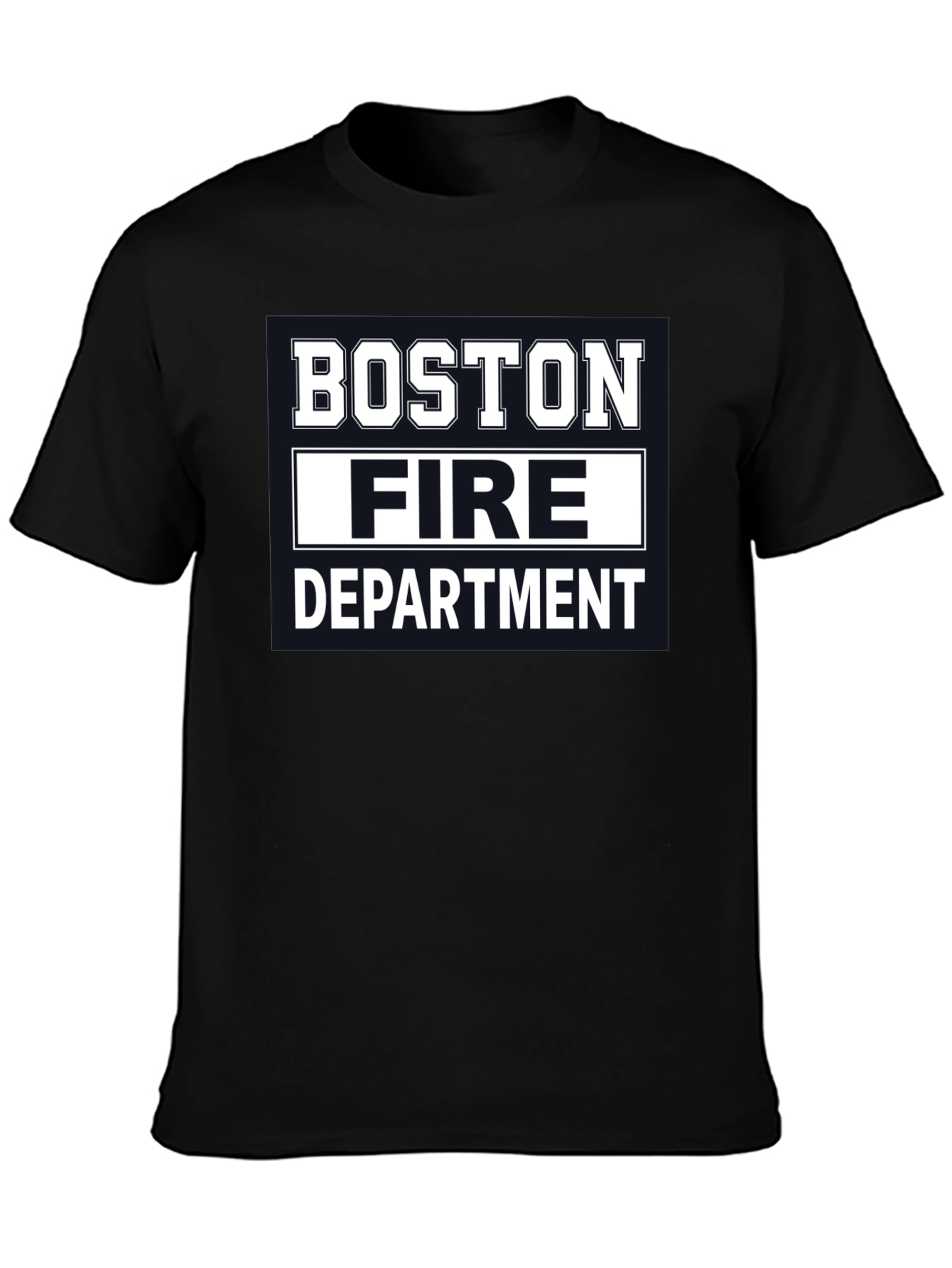 Boston Fire Department T-Shirt - Black