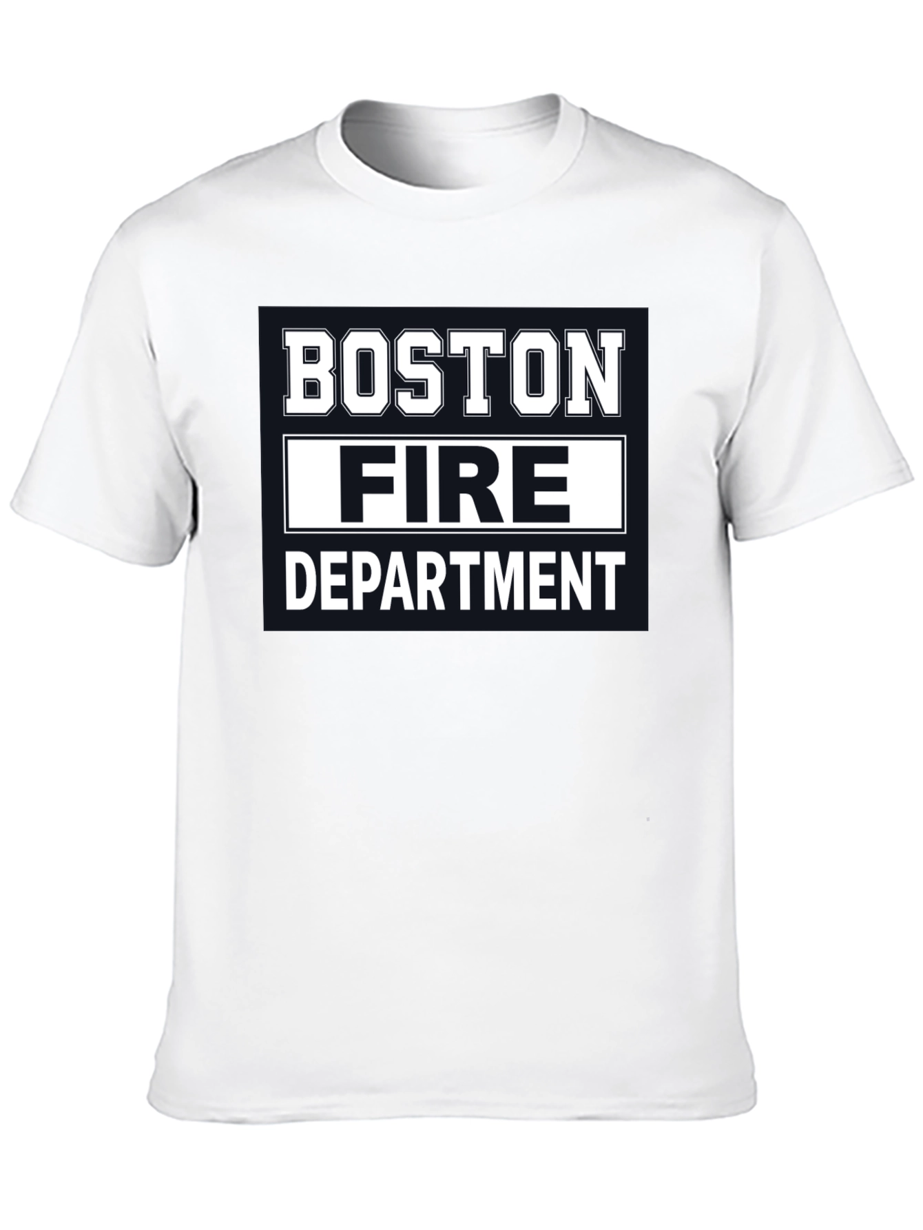 Boston Fire Department T-Shirt - Black