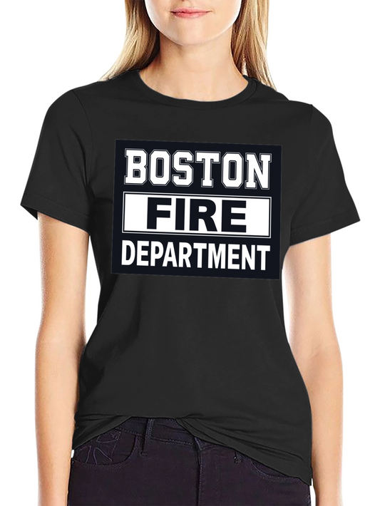 Boston Fire Department T-Shirt - Black